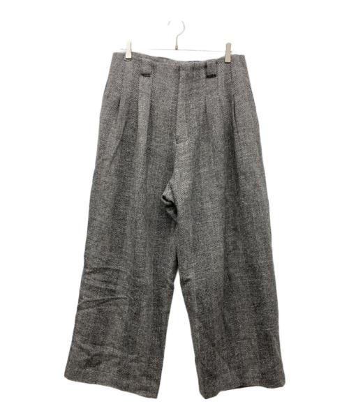 中古・古着通販】LIDnM (リドム) WOOL LINEN OXFORD BAGS グレー