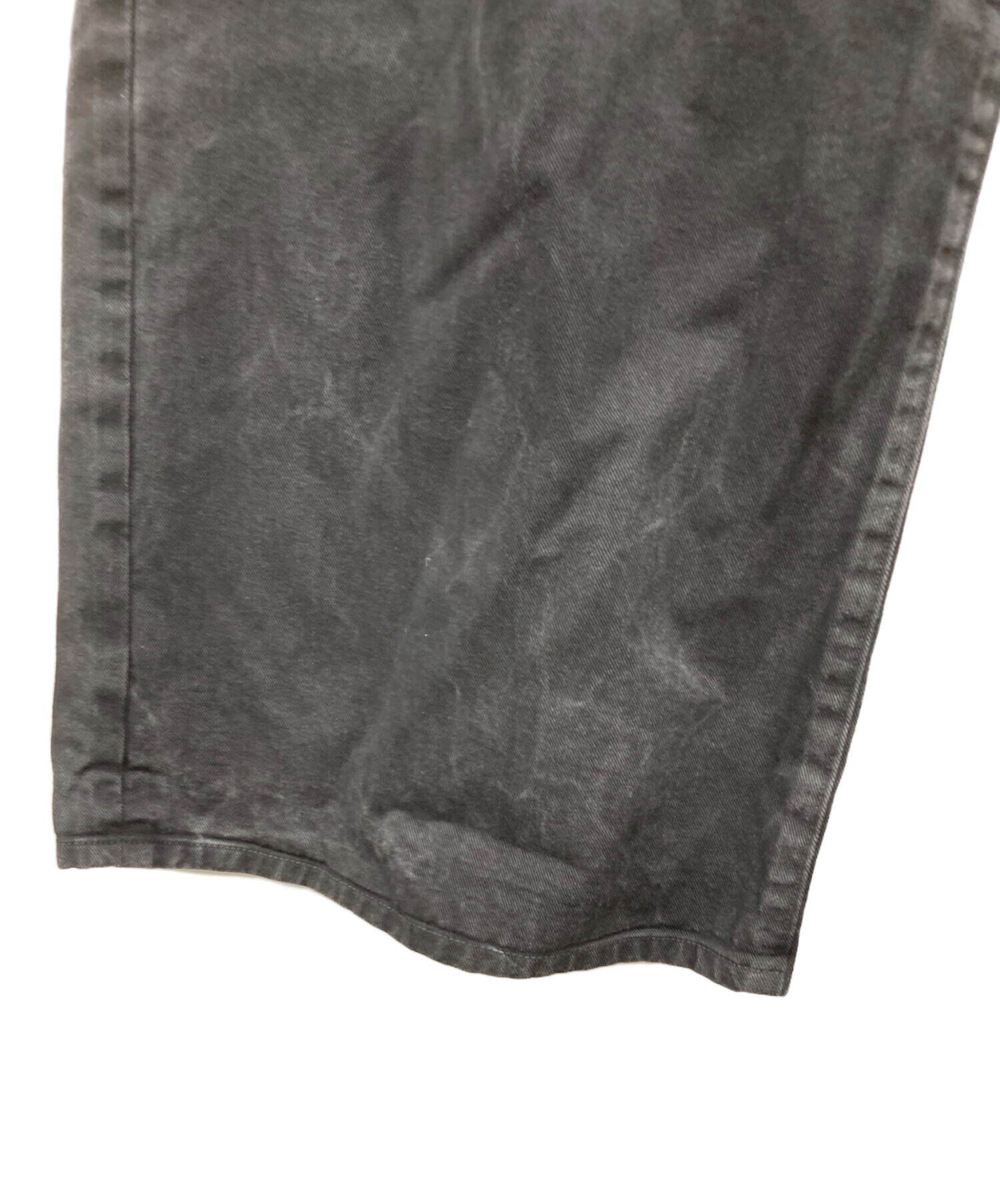 中古・古着通販】LIDnM (リドム) CRACK WASHED BAGGY DENIM PANTS