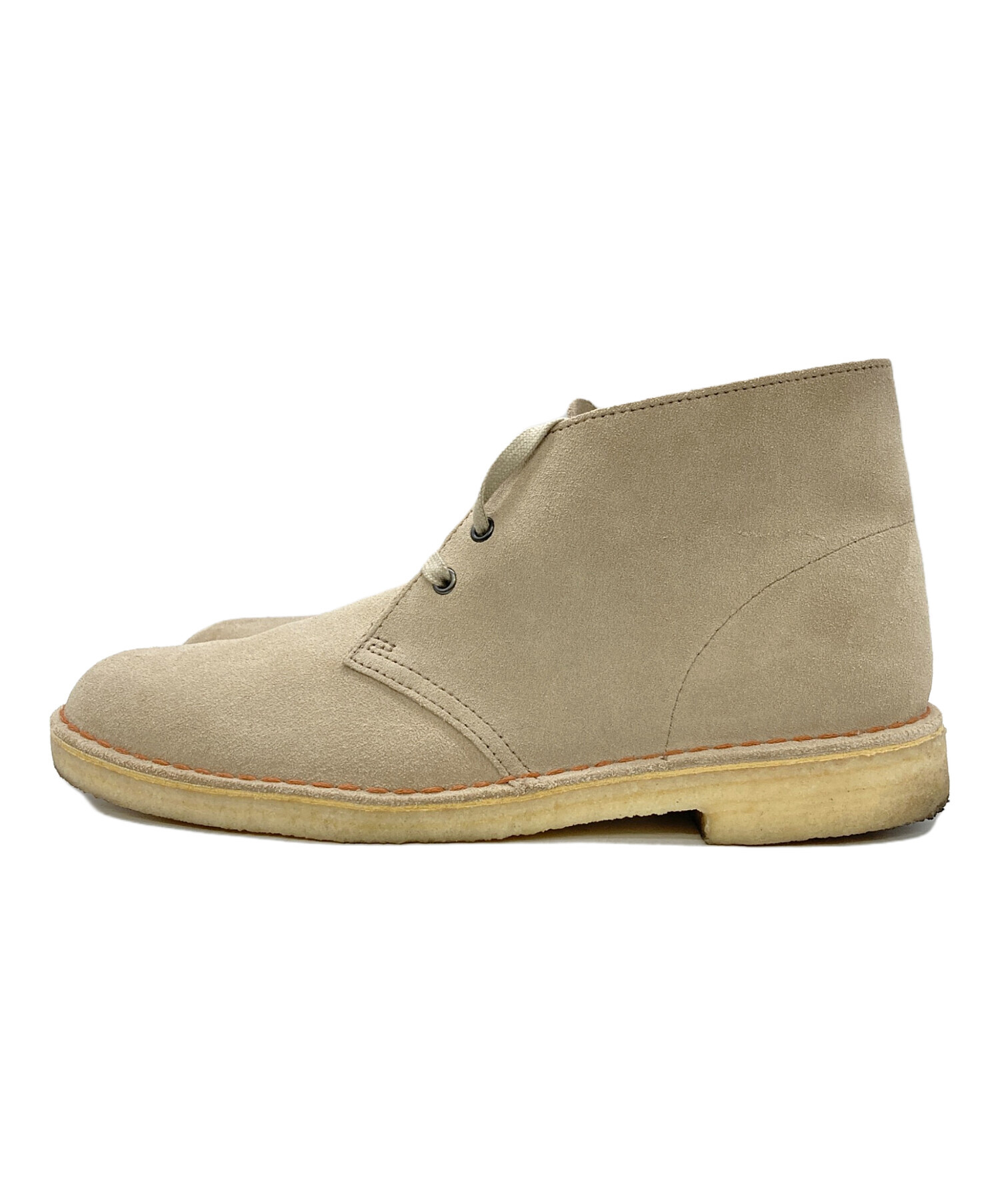 中古・古着通販】CLARKS (クラークス) デザートブーツ ベージュ サイズ 