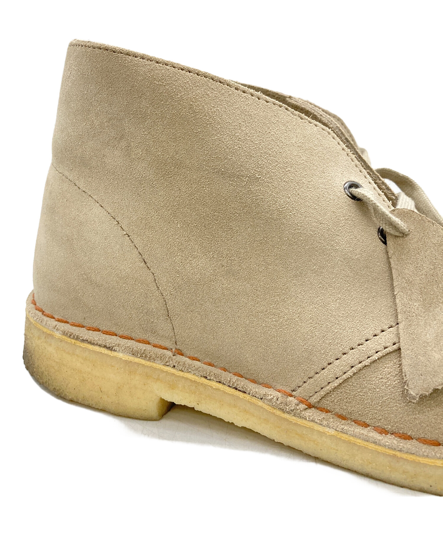 中古・古着通販】CLARKS (クラークス) デザートブーツ ベージュ サイズ 