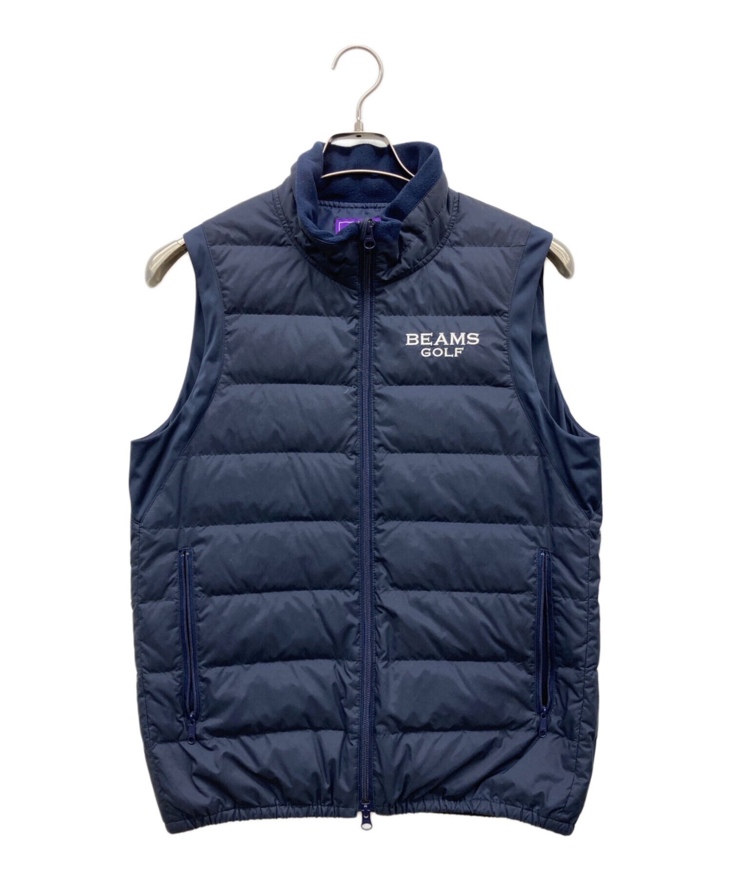 中古・古着通販】BEAMS GOLF (ビームスゴルフ) ダウンベスト ネイビー