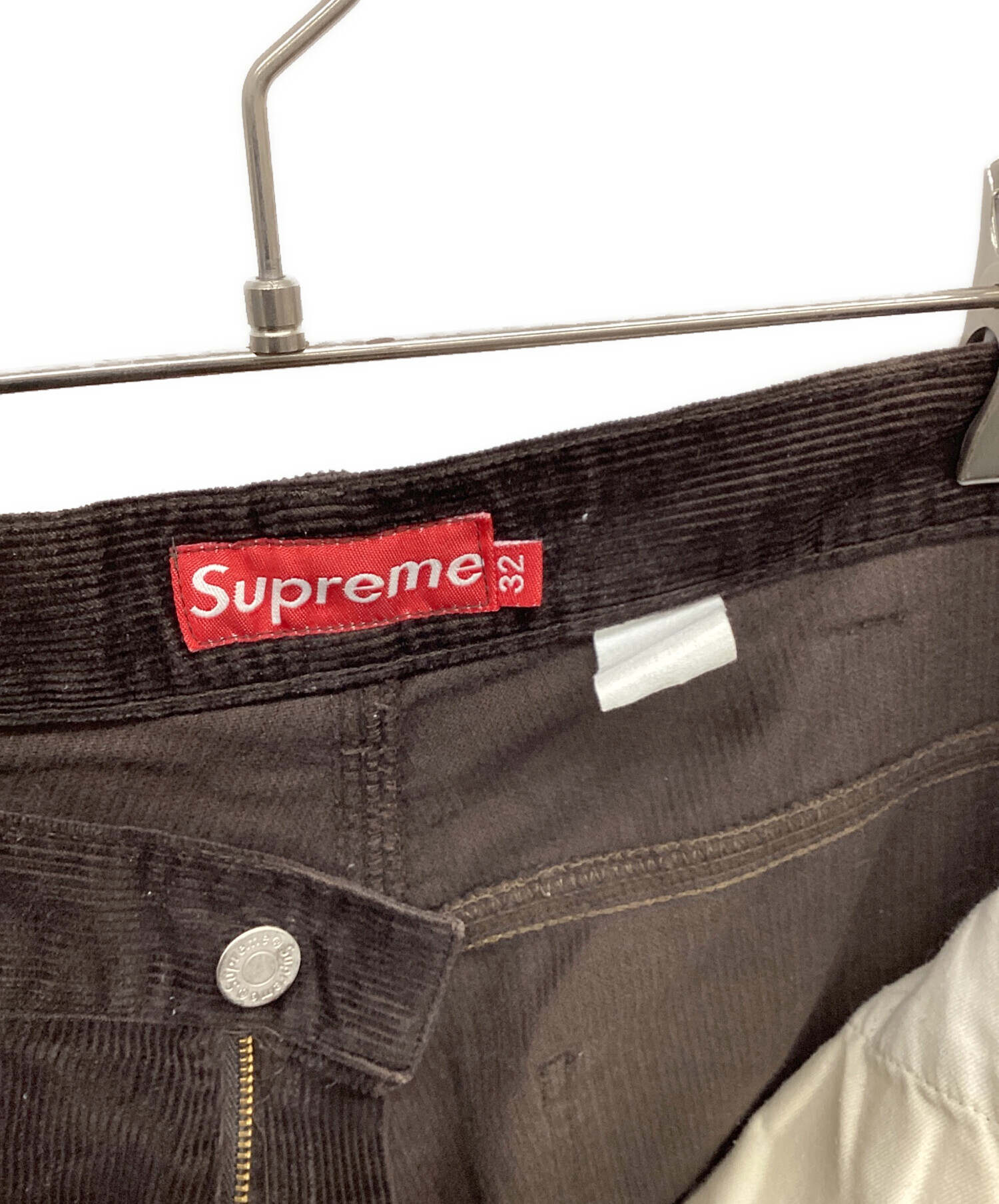 中古・古着通販】SUPREME (シュプリーム) コーデュロイパンツ ブラウン