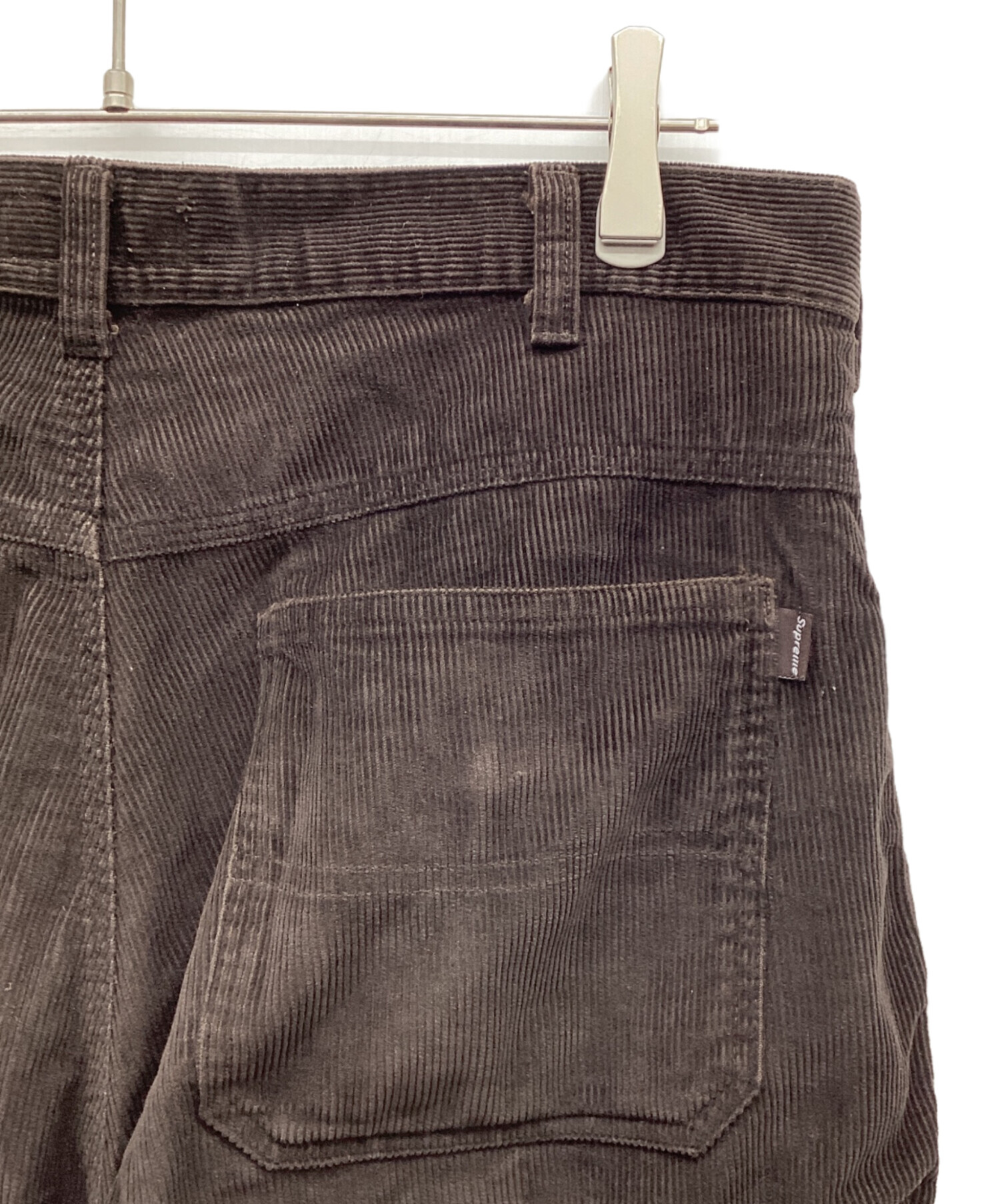 中古・古着通販】SUPREME (シュプリーム) コーデュロイパンツ ブラウン