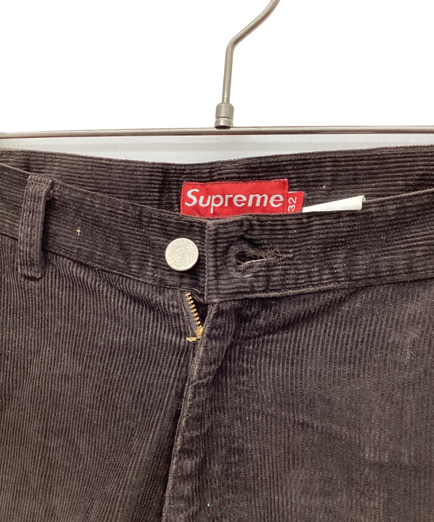中古・古着通販】SUPREME (シュプリーム) コーデュロイパンツ ブラウン