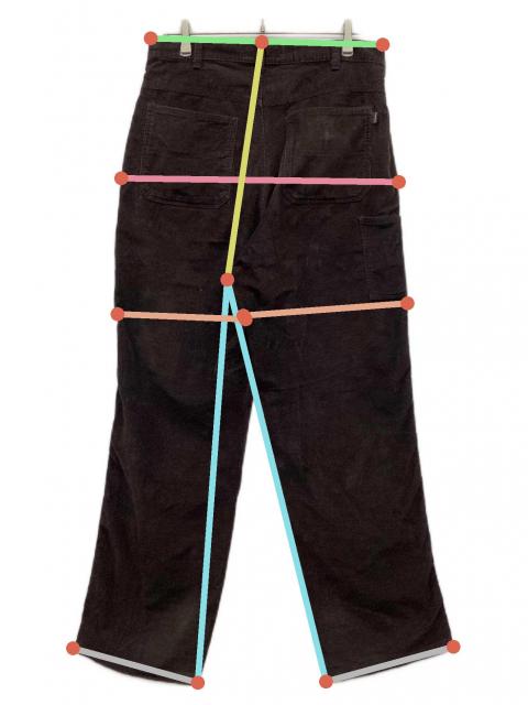 中古・古着通販】SUPREME (シュプリーム) コーデュロイパンツ ブラウン