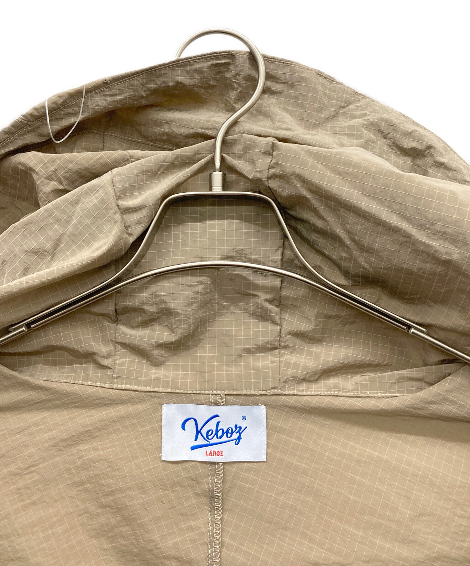 中古・古着通販】KEBOZ (ケボズ) PACKABLE RIPSTOP NYLON HOODIE
