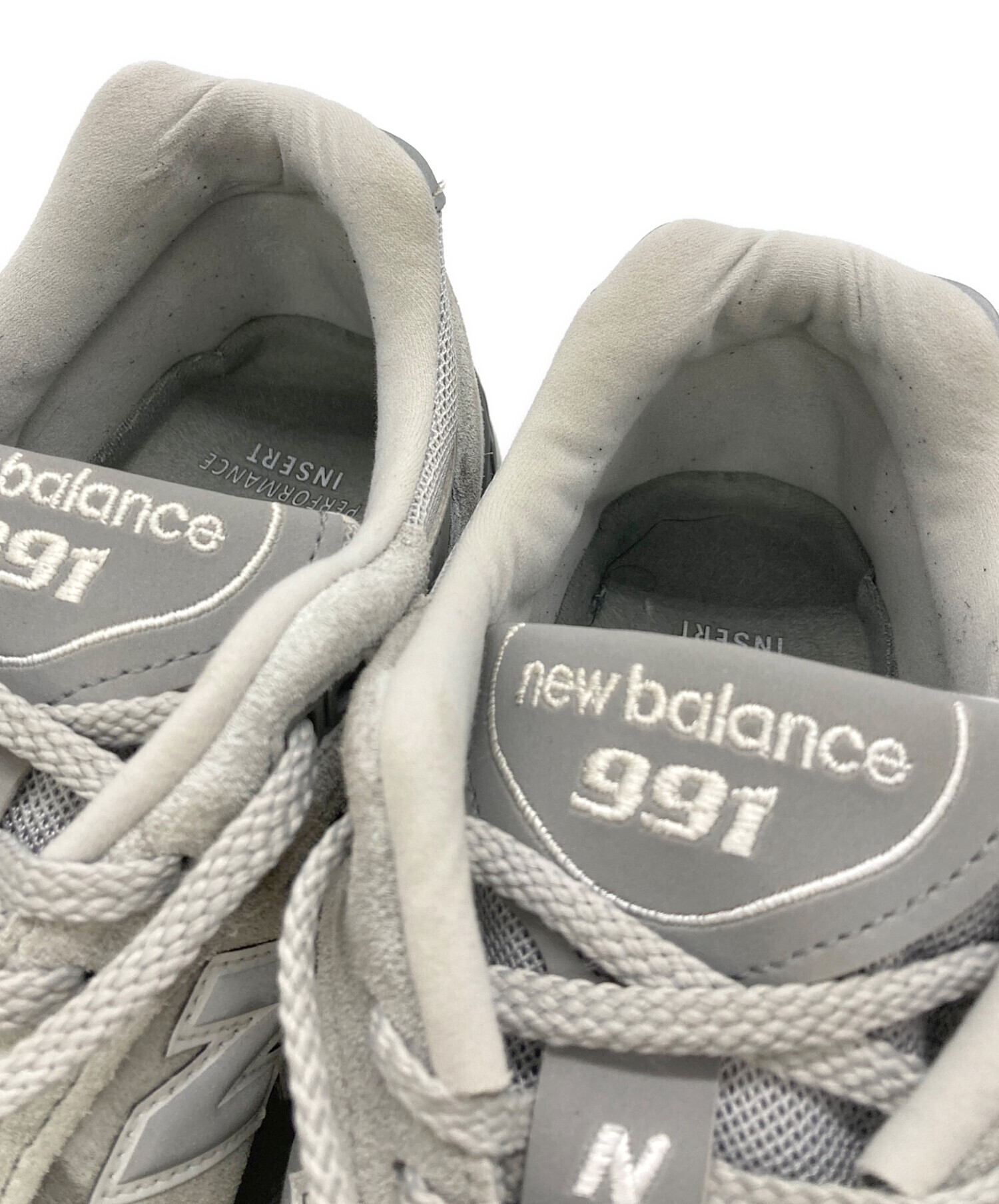 中古・古着通販】NEW BALANCE (ニューバランス) スニーカー 991 グレー 中古・古着通販】NEW BALANCE (ニューバランス) スニーカー 991 グレー