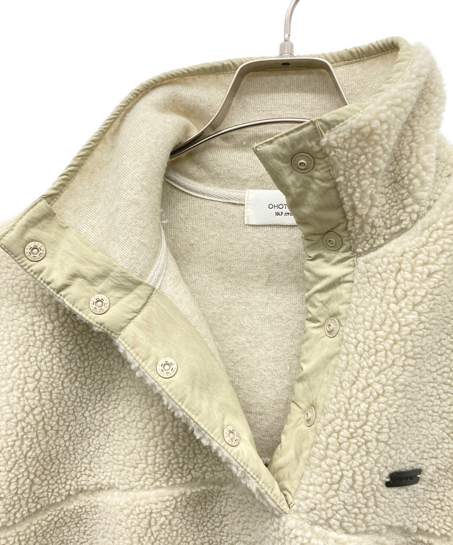 中古・古着通販】OHOTORO (オオトロ) Nap Camper Fleece ベージュ 