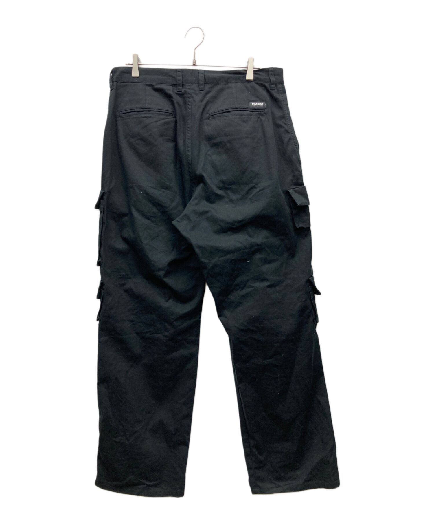 SPECIALGUEST パンツ　XL ブラック 中古・古着通販】X-LARGE (エクストララージ) ダブルポケットカーゴ