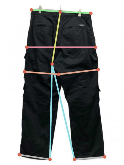 中古・古着通販】X-LARGE (エクストララージ) ダブルポケットカーゴ