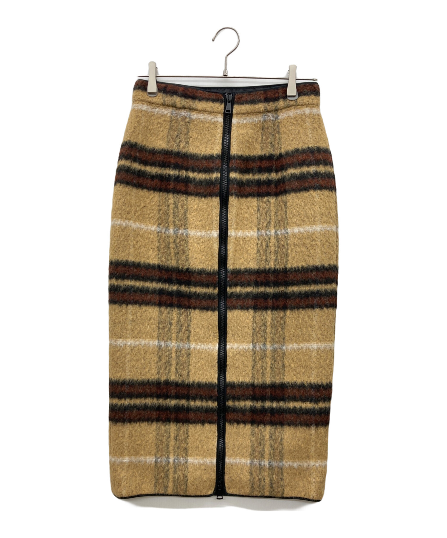 中古・古着通販】N°21 (ヌメロヴェントゥーノ) チェックウールスカート