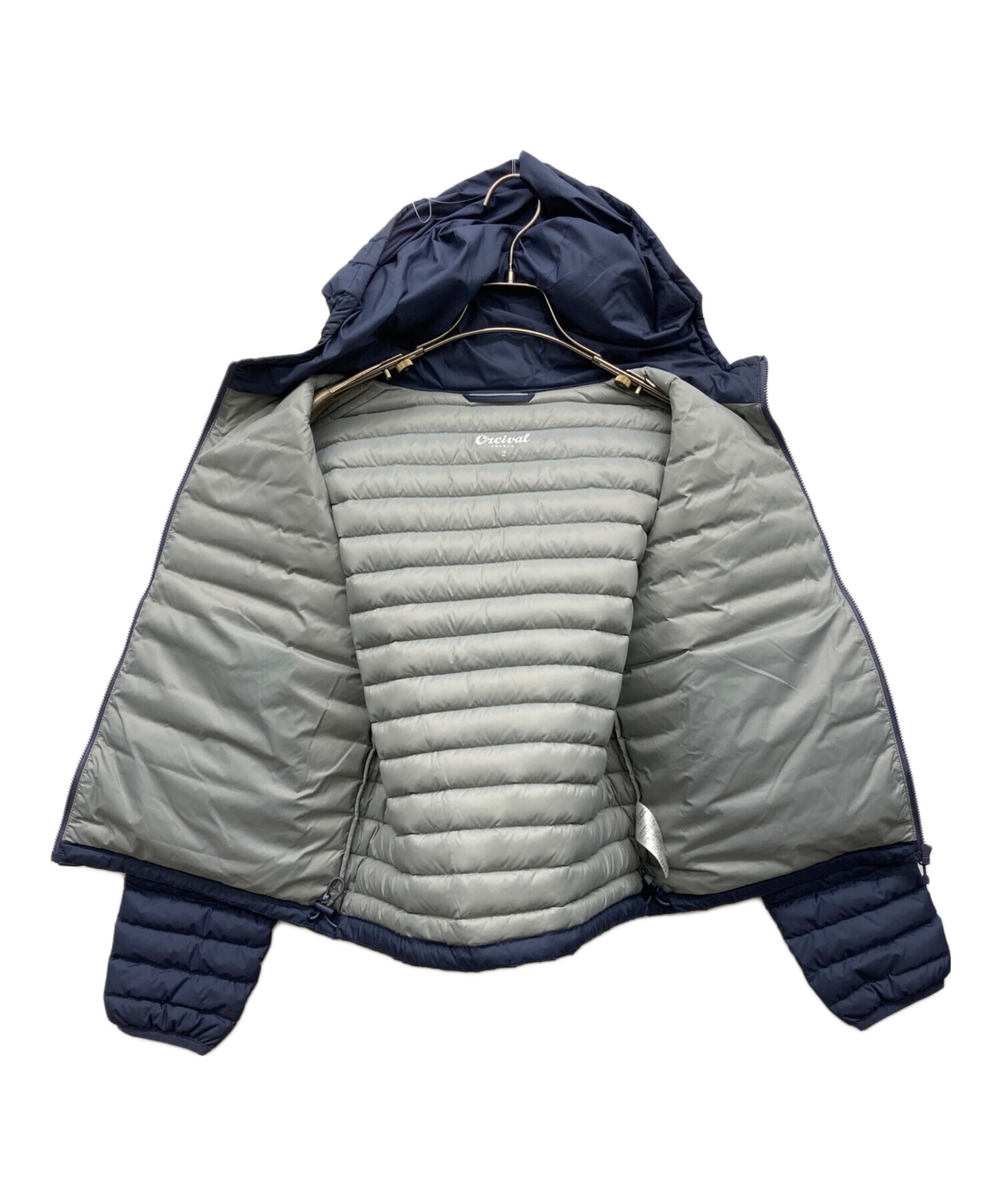 中古・古着通販】ORCIVAL (オーシバル) インナーダウンフーデッド