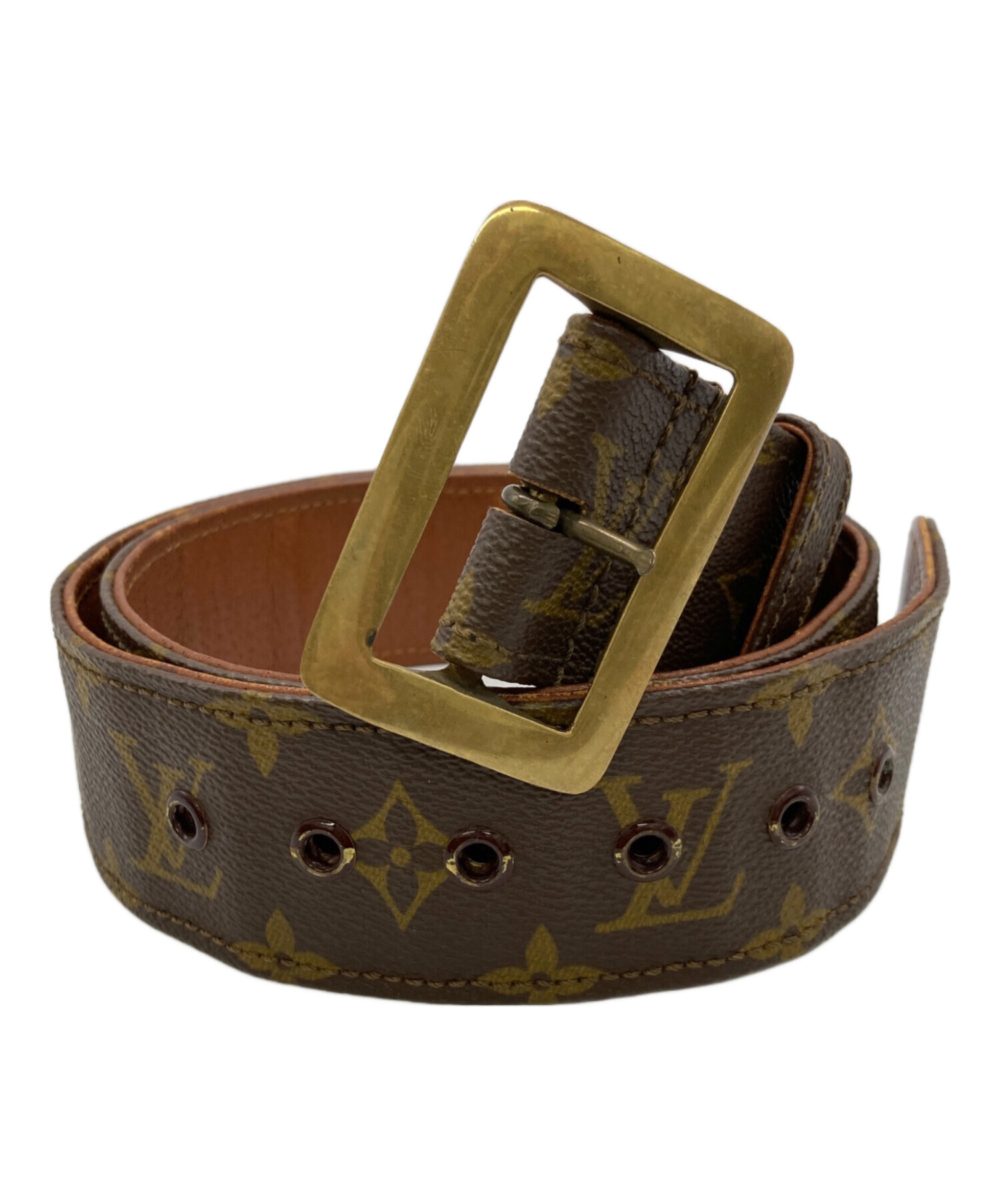 中古・古着通販】LOUIS VUITTON (ルイ ヴィトン) レザーベルト