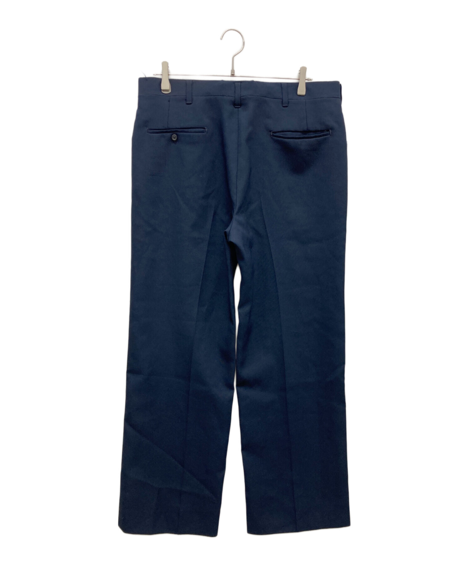 中古・古着通販】HAGGAR (ハガー) スラックス ネイビー サイズ:不明
