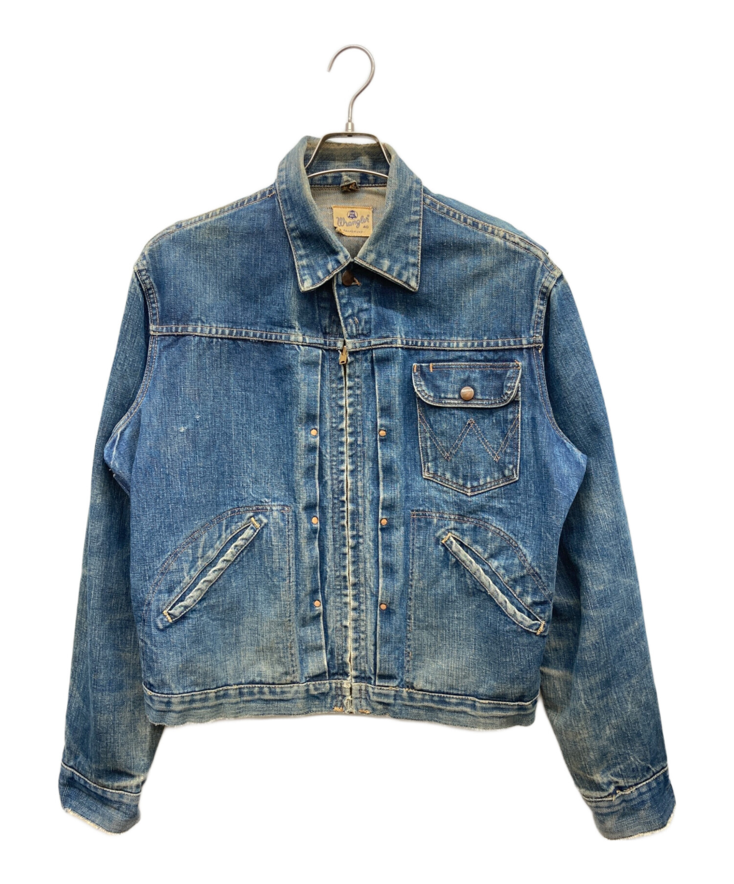 中古・古着通販】Wrangler (ラングラー) 11MJZ デニムジャケット 前期