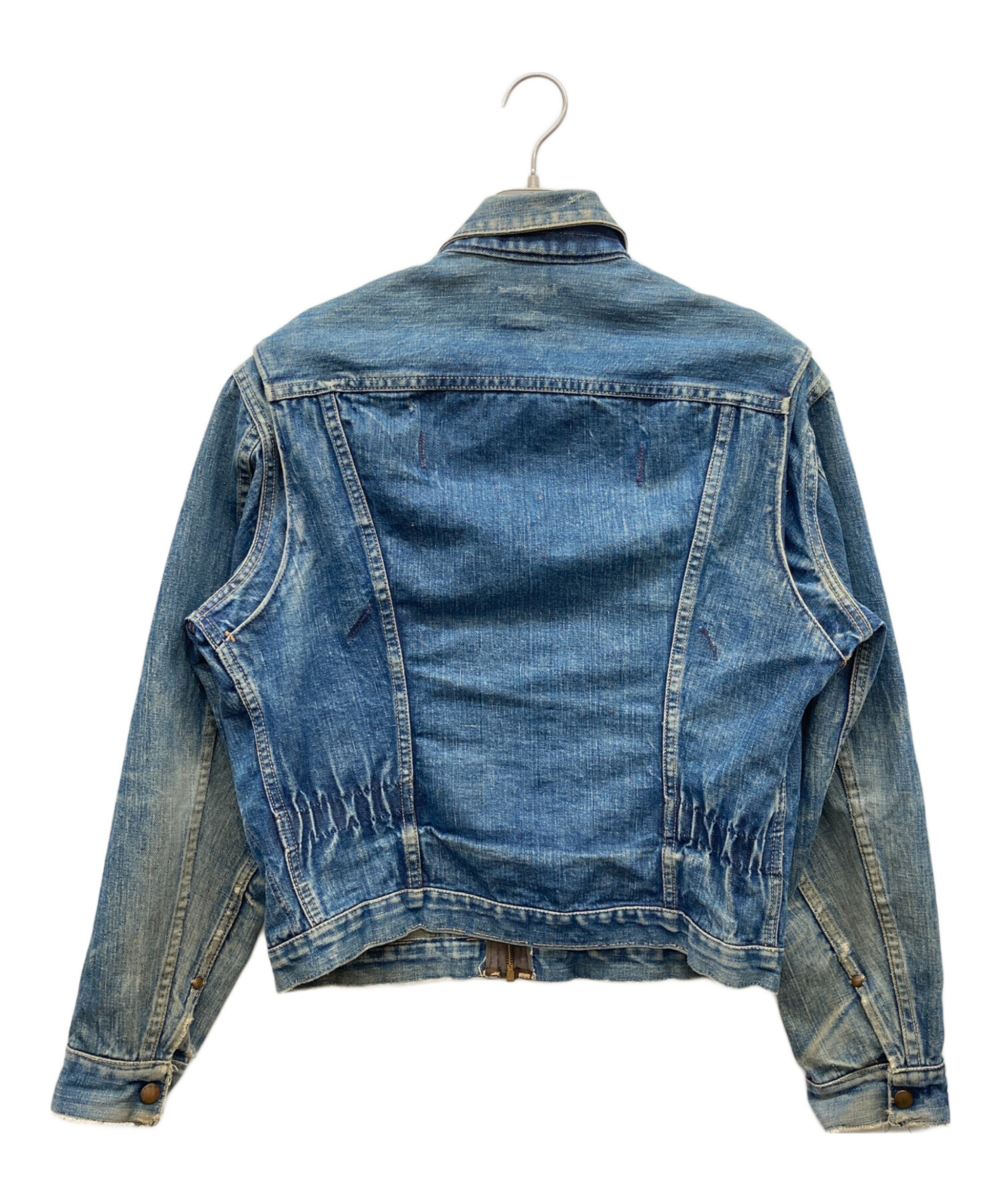 ★濃紺ダメージ無し！50s ラングラー 11MJZ初期型 レアサイズ46 WRANGLER 11MJZ DENIM JACKET（42） - 古着屋 ｜ mushroom