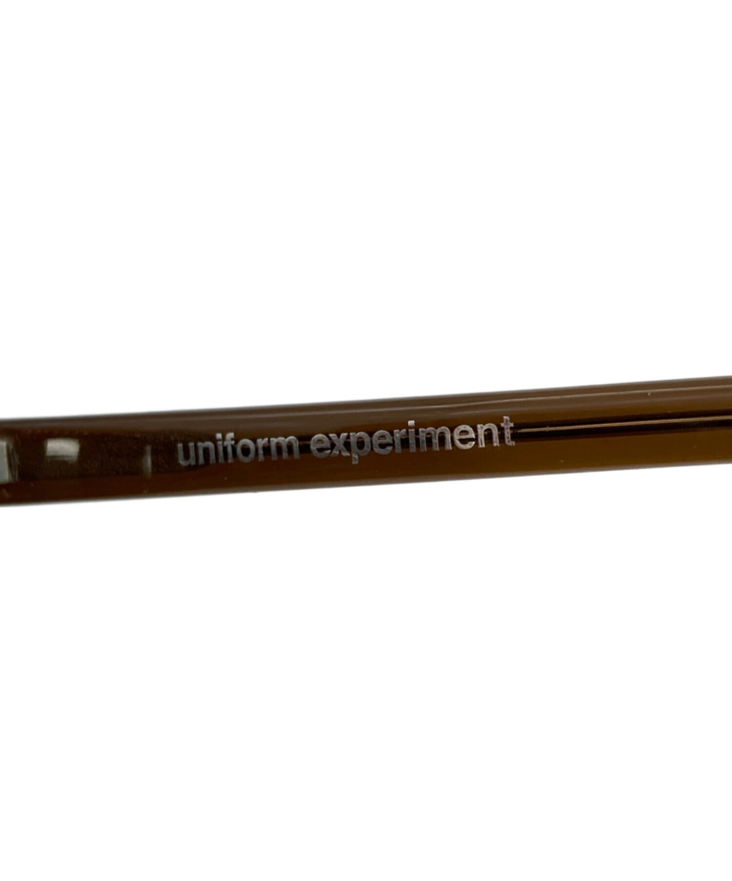 uniform experiment サングラス  黒 【古着】【中古】【送料無料】 中古・古着通販】金子眼鏡 (カネコガンキョウ) uniform experiment