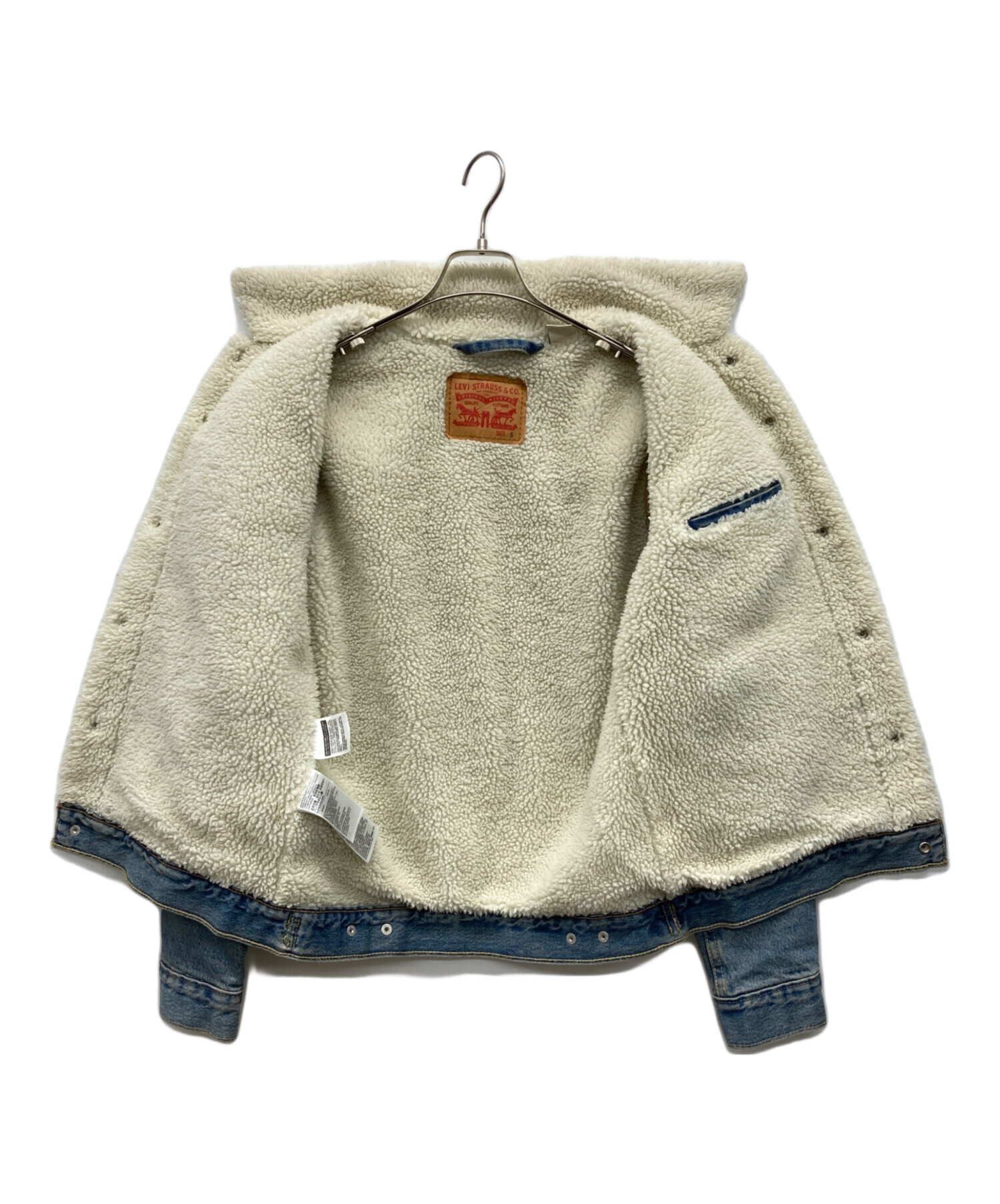 中古・古着通販】LEVI'S (リーバイス) 裏ボアデニムジャケット