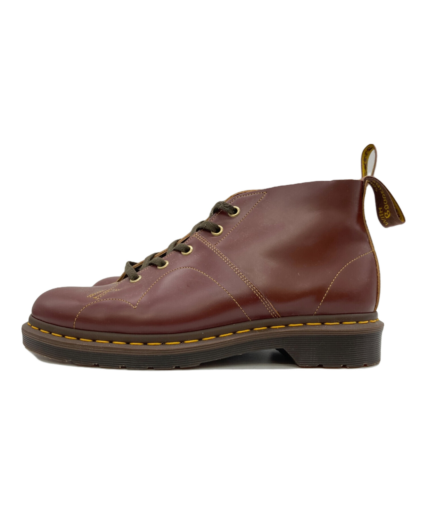 ドクターマーチン モンキーブーツ 8287 ダークブラウン 約24cm 中古・古着通販】Dr.Martens (ドクターマーチン) モンキーブーツ