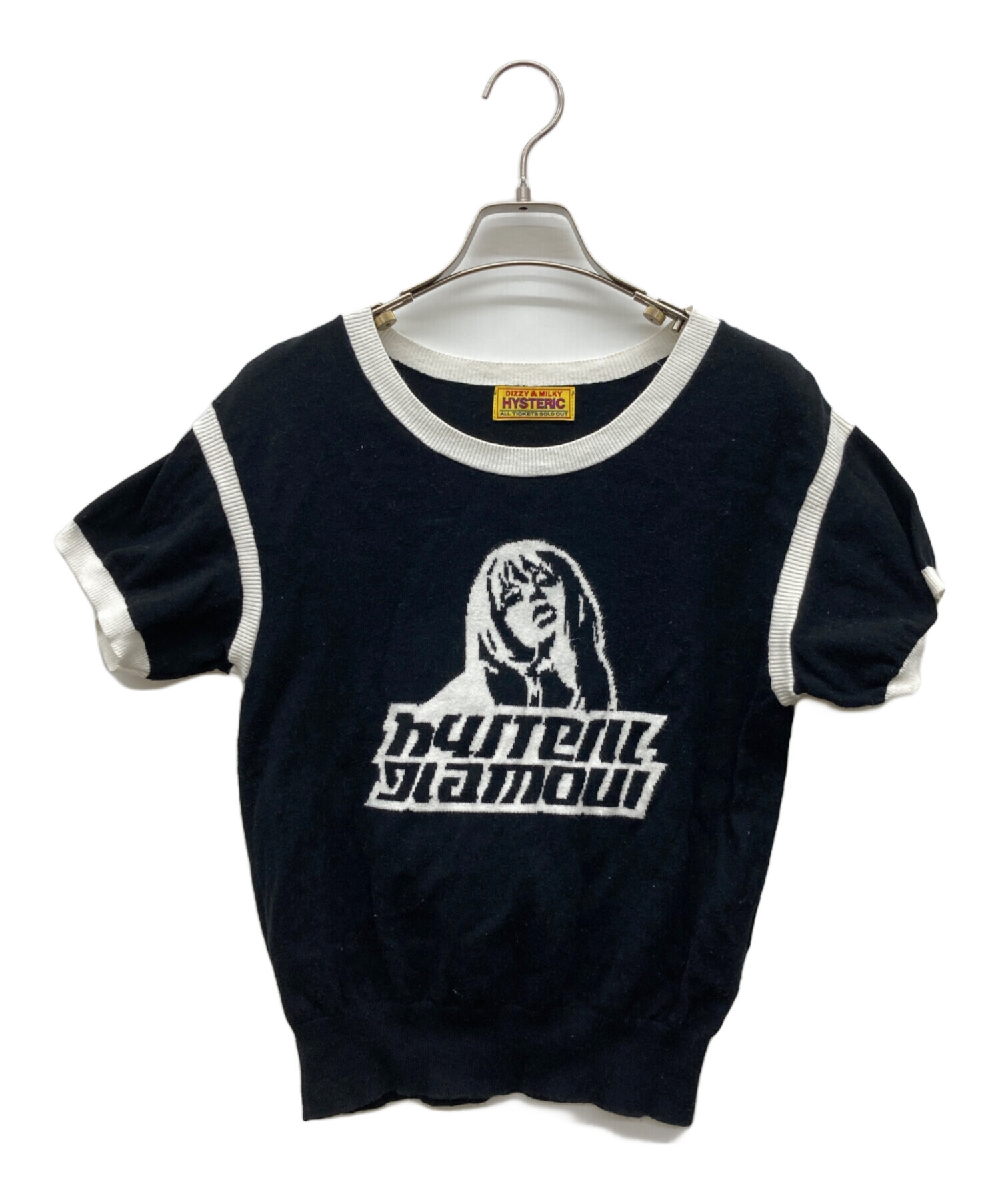 中古・古着通販】Hysteric Glamour (ヒステリックグラマー) 半袖ニット