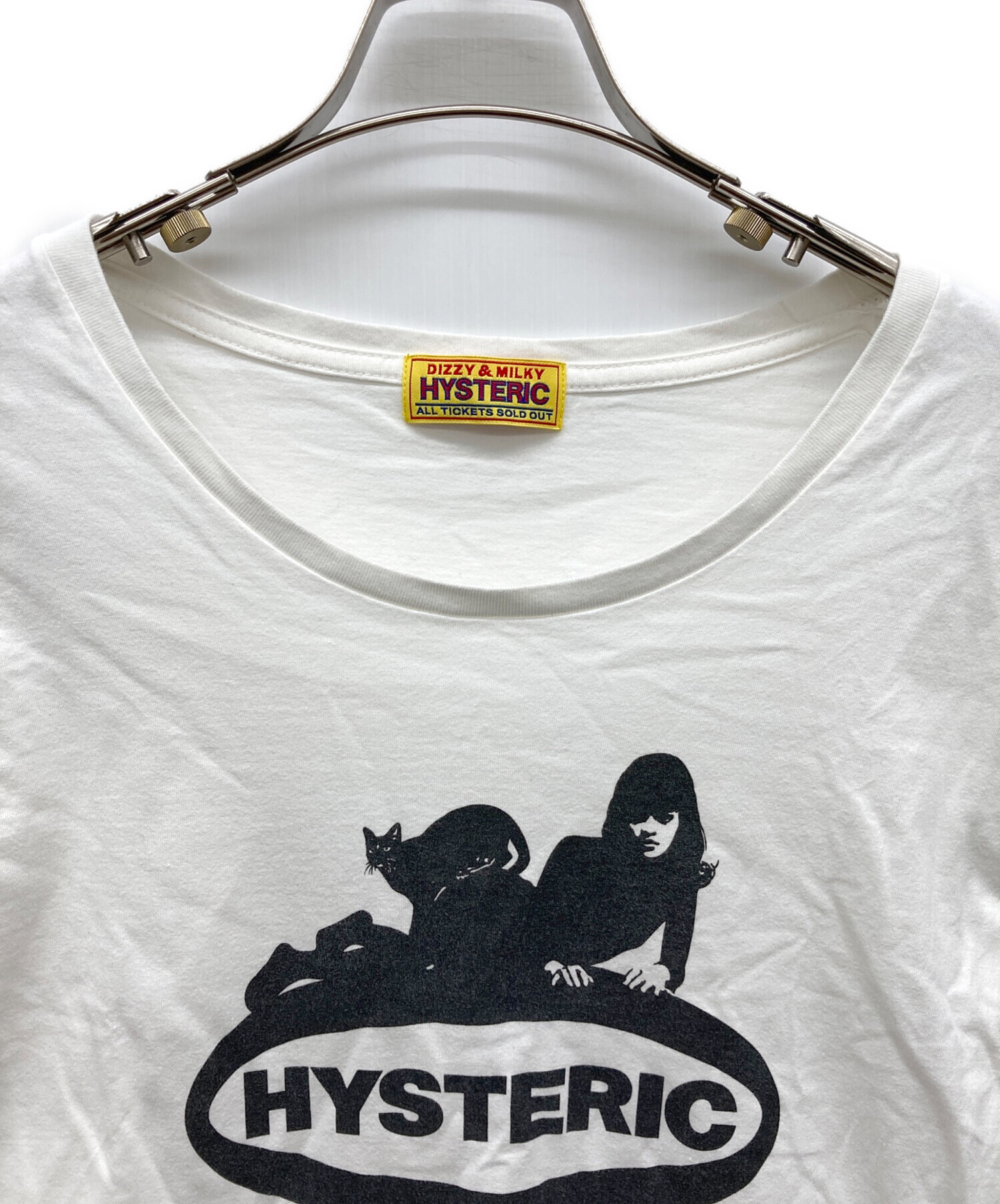 中古・古着通販】Hysteric Glamour (ヒステリックグラマー) CAT GIRL T