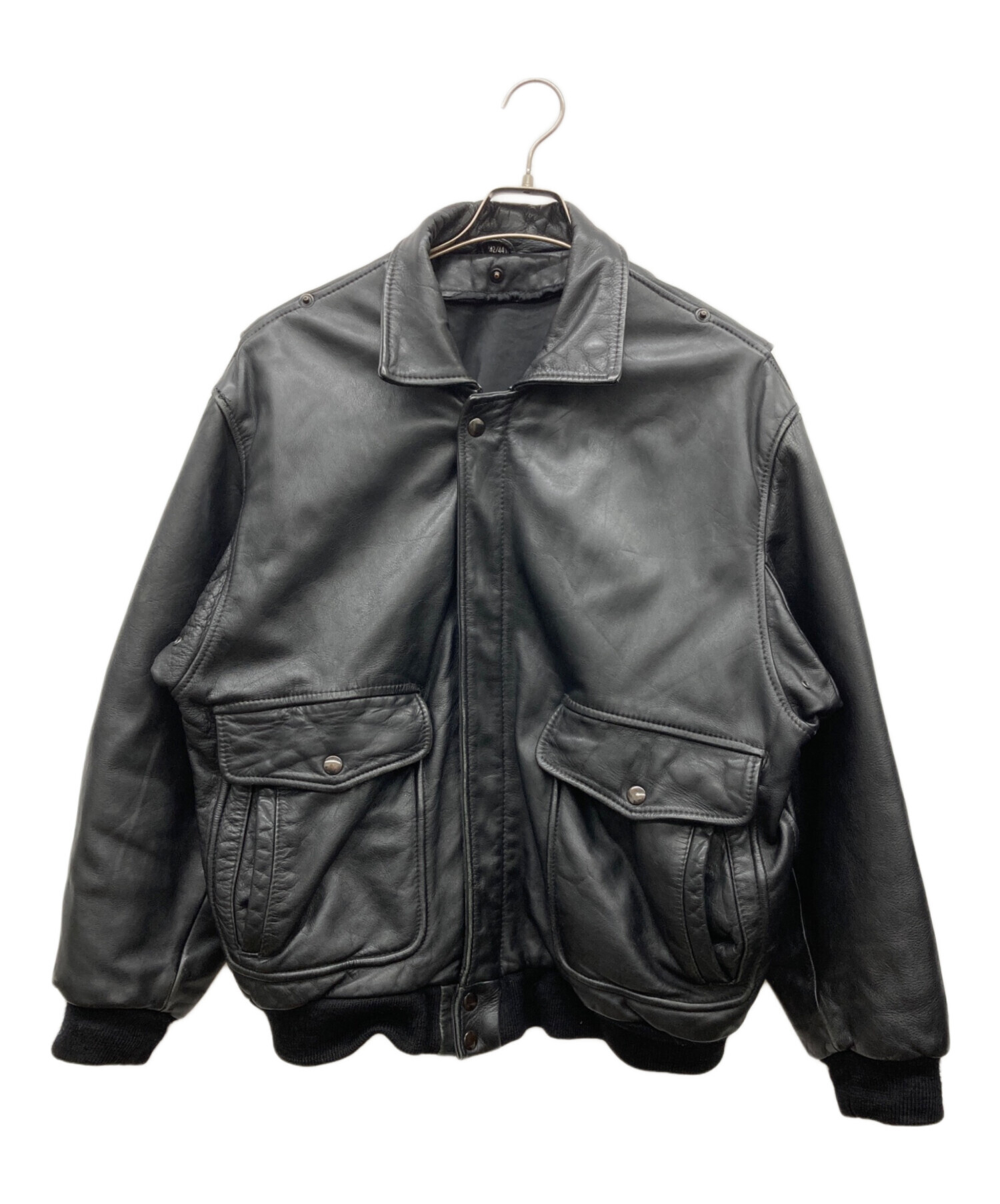 中古・古着通販】USED (ユーズド) A2フライトジャケット ブラック