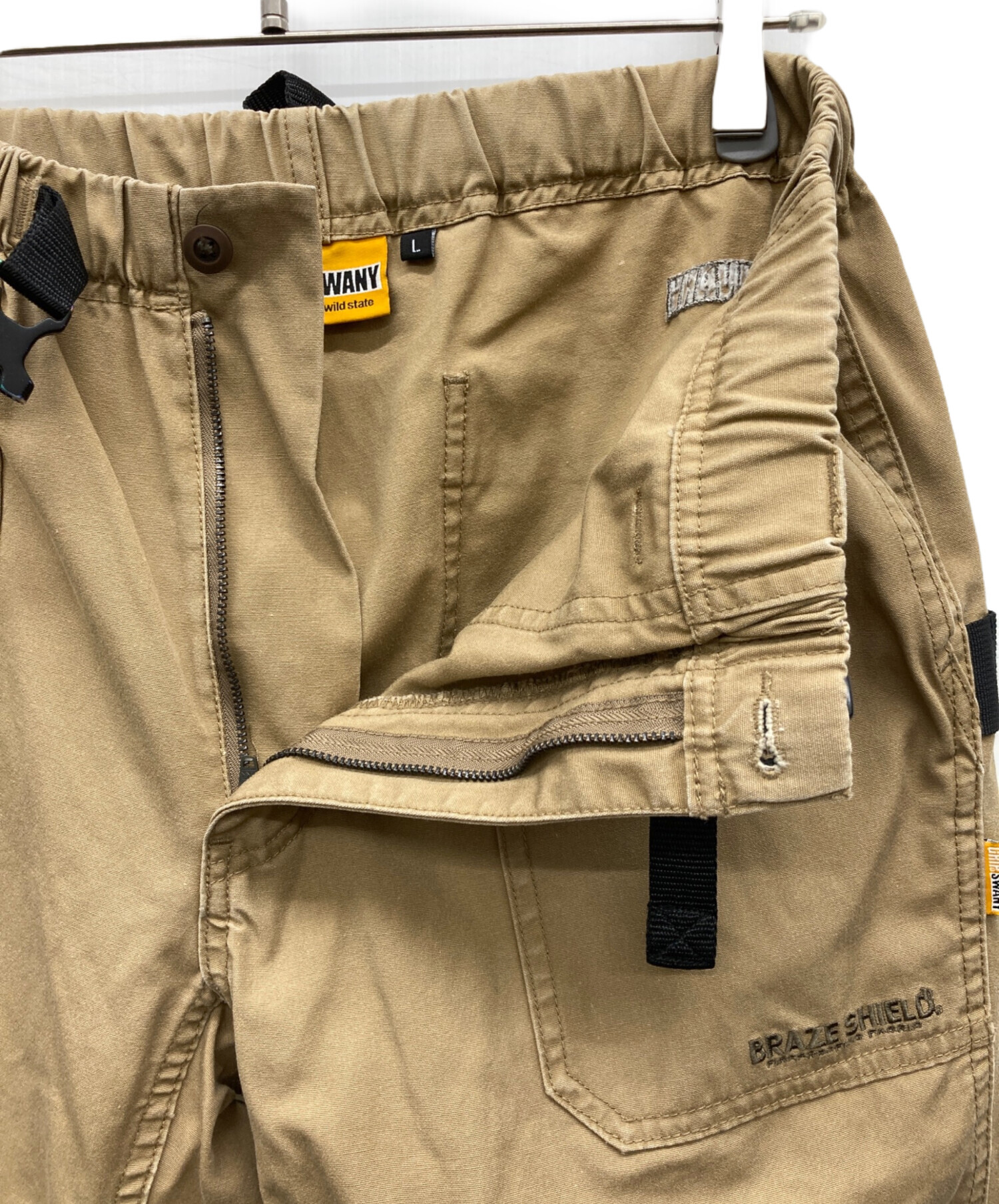 GRIP SWANY グリップスワニー ベージュ ワークパンツ チノパンツ XL 中古・古着通販】GRIP SWANY (グリップスワニー) パンツ ベージュ