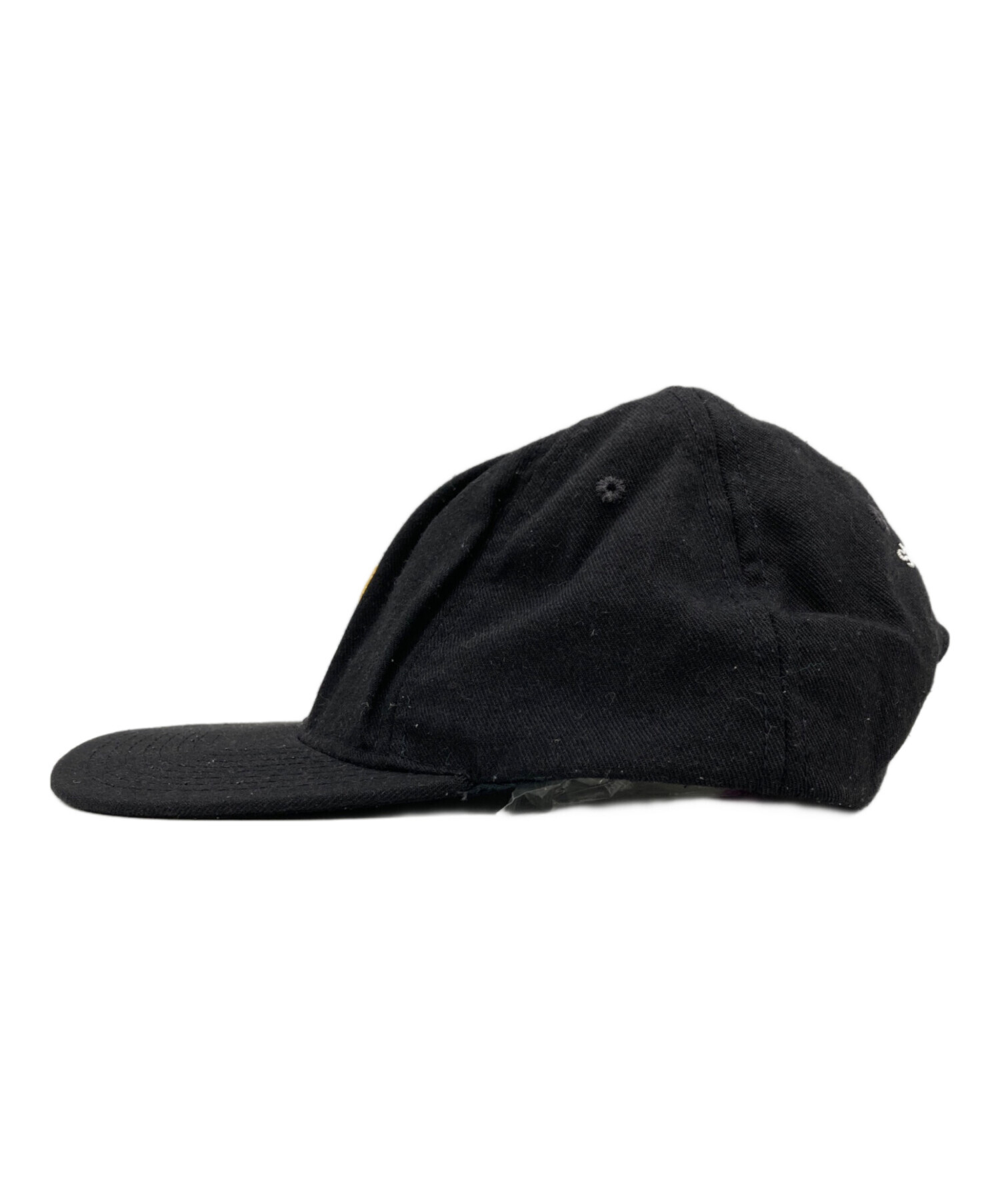 中古・古着通販】stussy (ステューシー) Sロゴキャップ ブラック