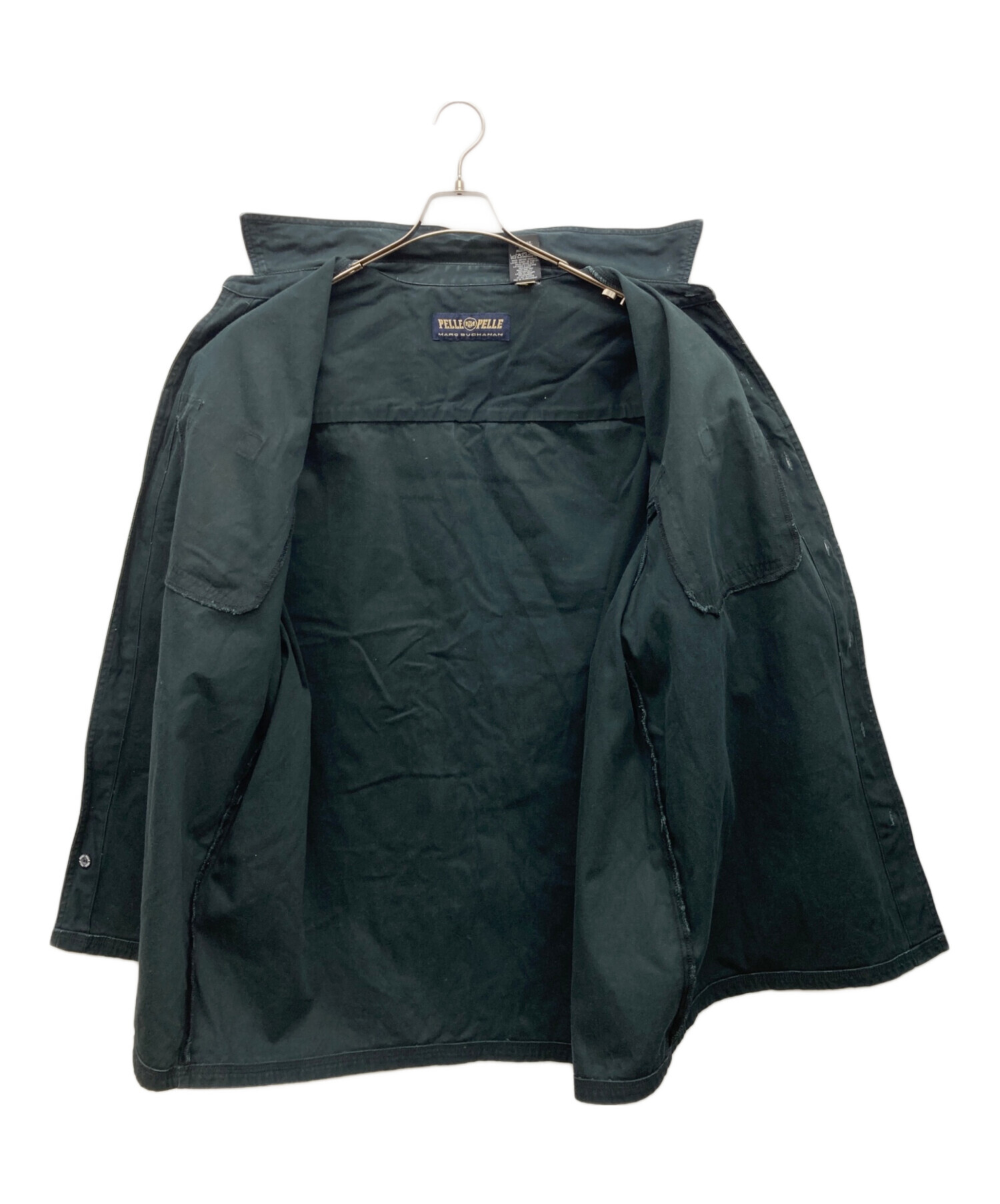 中古・古着通販】pellepelle (ペレペレ) 90s 半袖シャツジャケット 