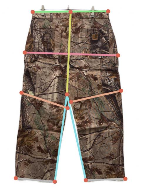 中古・古着通販】CarHartt (カーハート) リアルツリーカモペインター