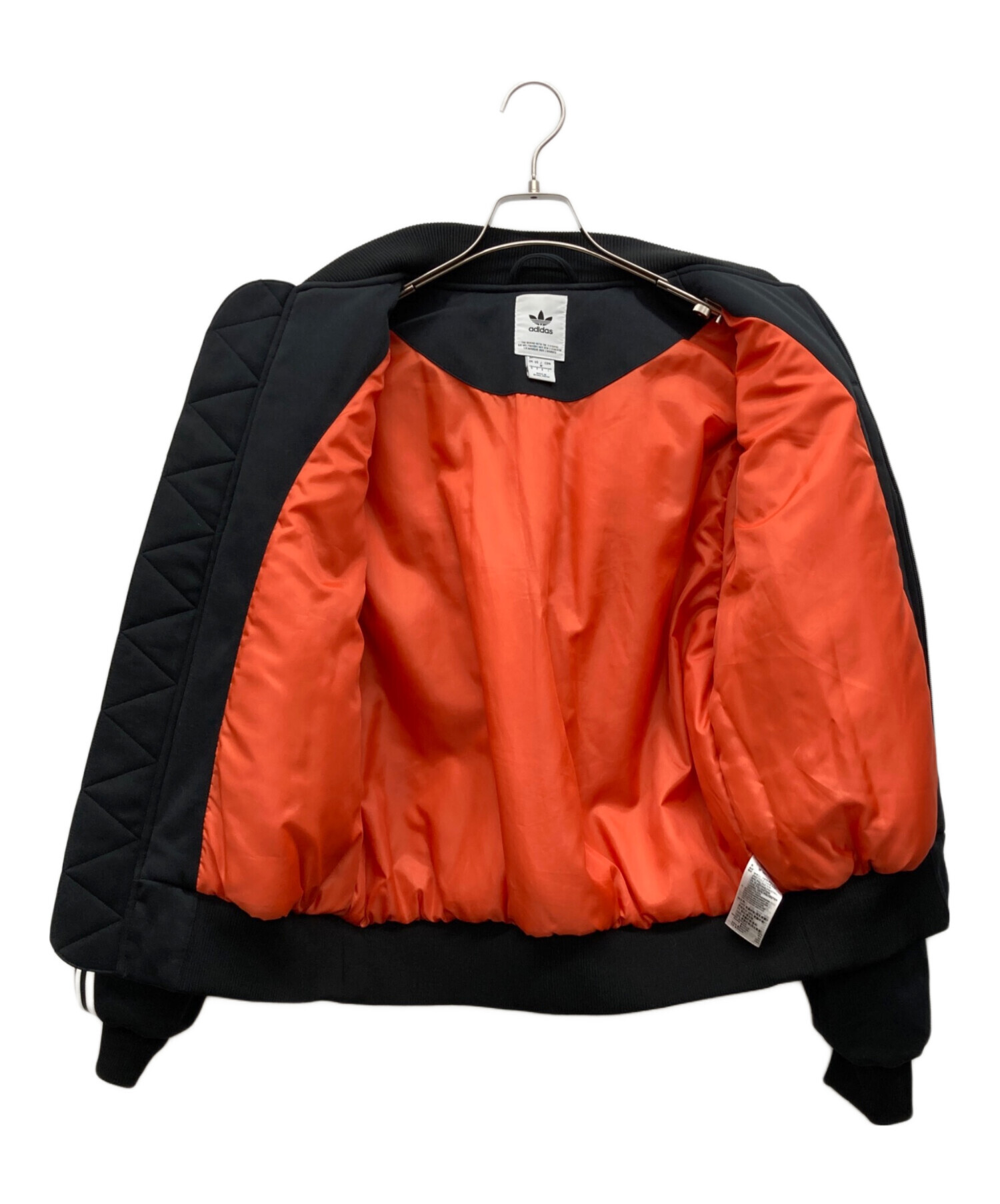 中古・古着通販】adidas (アディダス) PADDED MA1 JACKET ブラック
