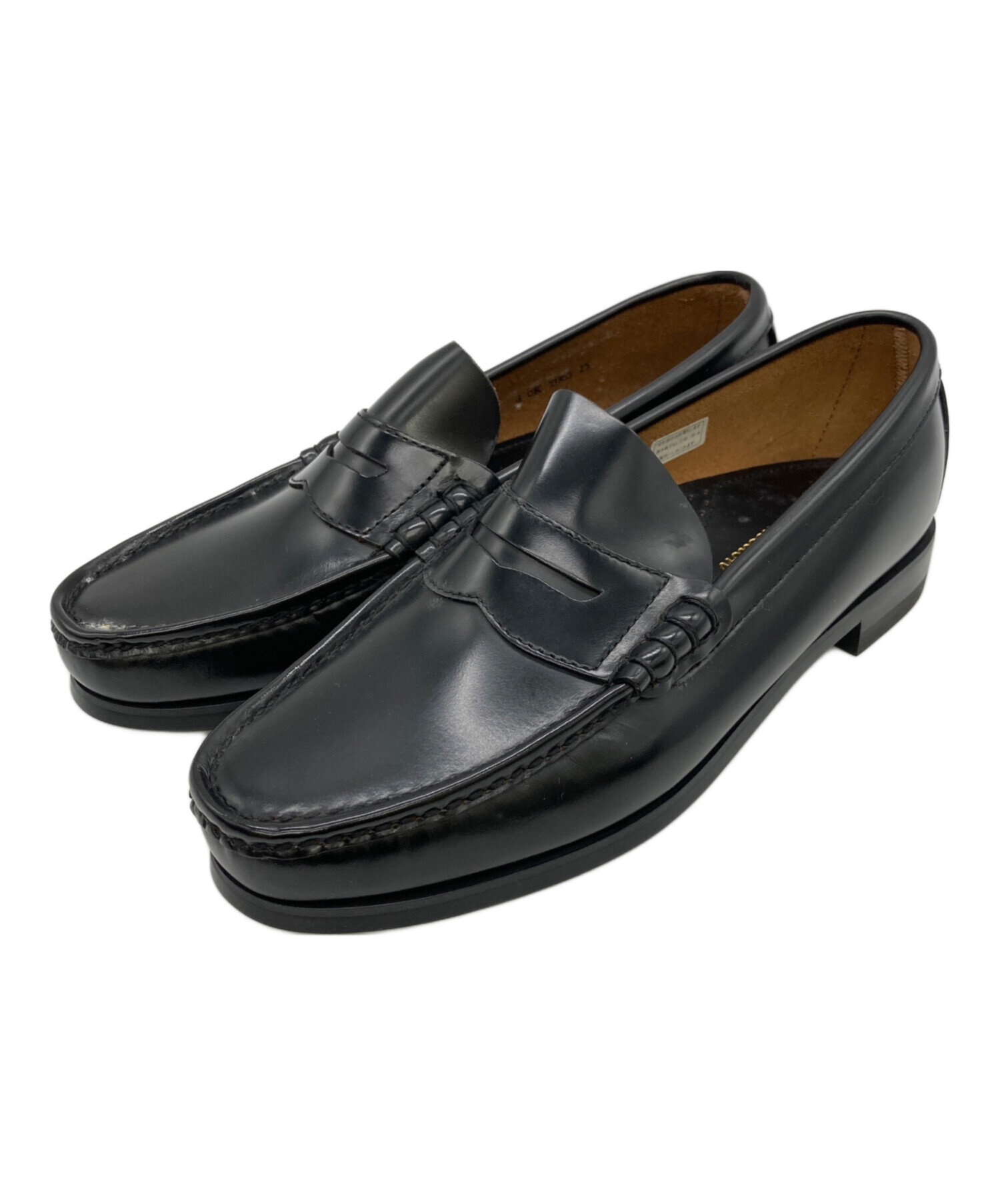 中古・古着通販】REGAL (リーガル) ペニーローファー ブラック サイズ