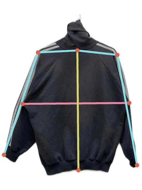 中古・古着通販】adidas (アディダス) 80s トレフォイルロゴパーカー