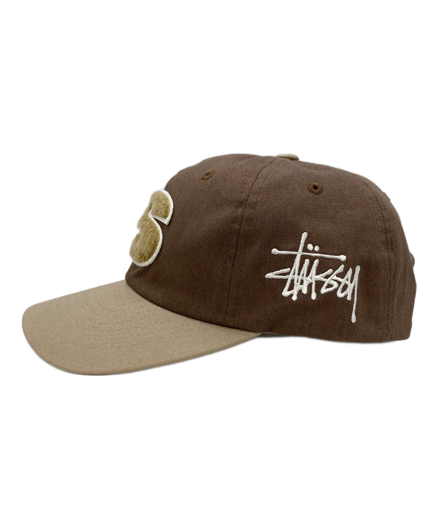 中古・古着通販】stussy (ステューシー) キャップ カーキ サイズ:57cm