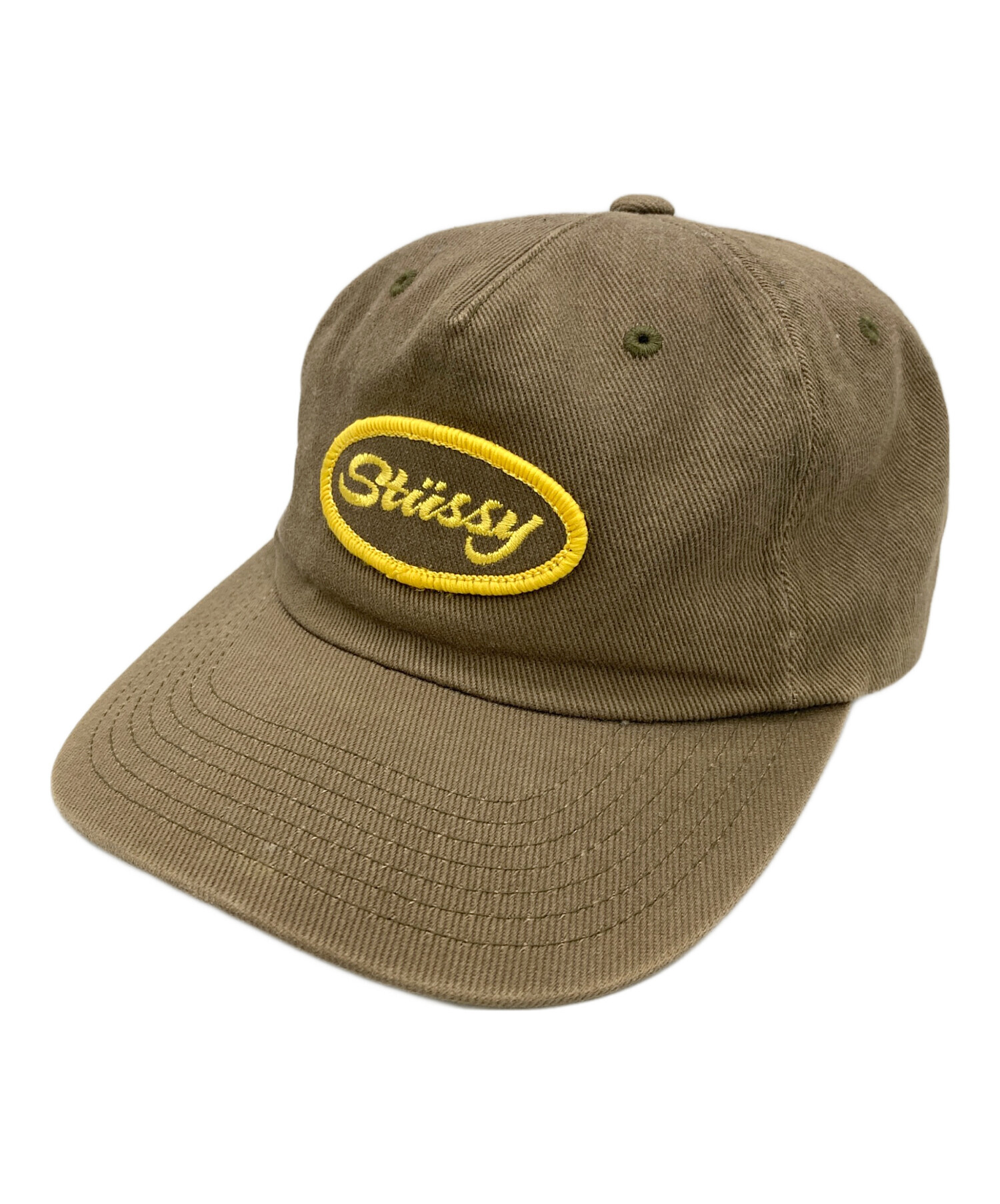 中古・古着通販】stussy (ステューシー) キャップ カーキ｜ブランド
