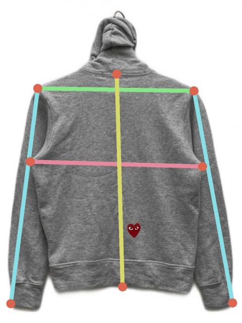中古・古着通販】PLAY COMME des GARCONS (プレイコムデギャルソン