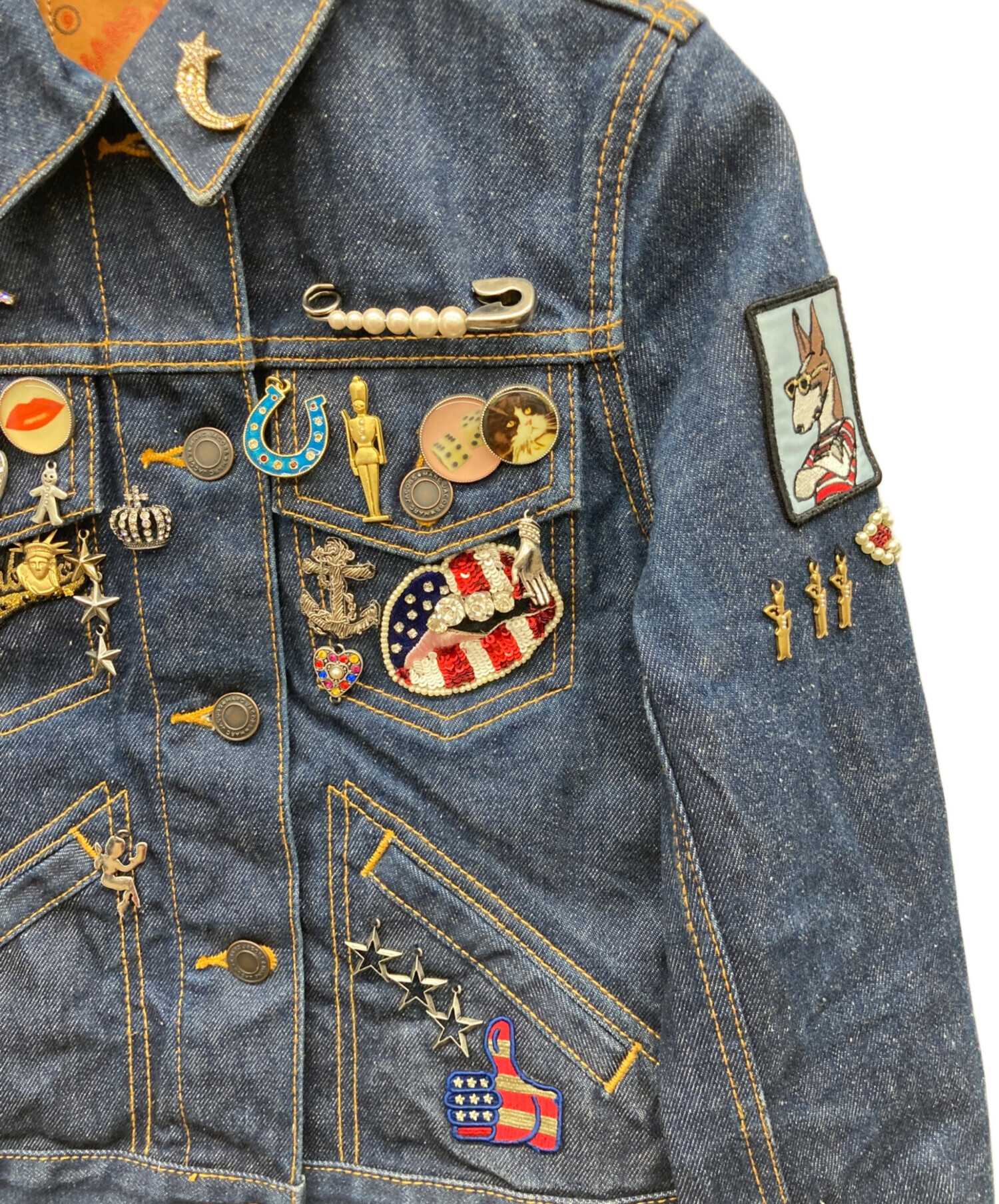 中古・古着通販】MARC JACOBS (マークジェイコブズ) 装飾刺繍パッチ