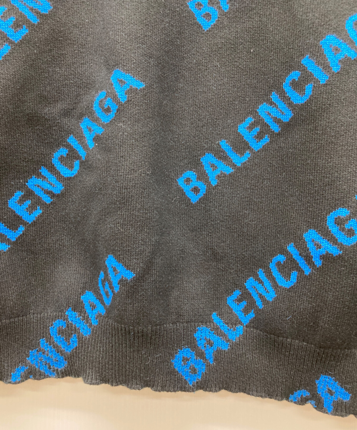 中古・古着通販】BALENCIAGA (バレンシアガ) オールオーバーニット