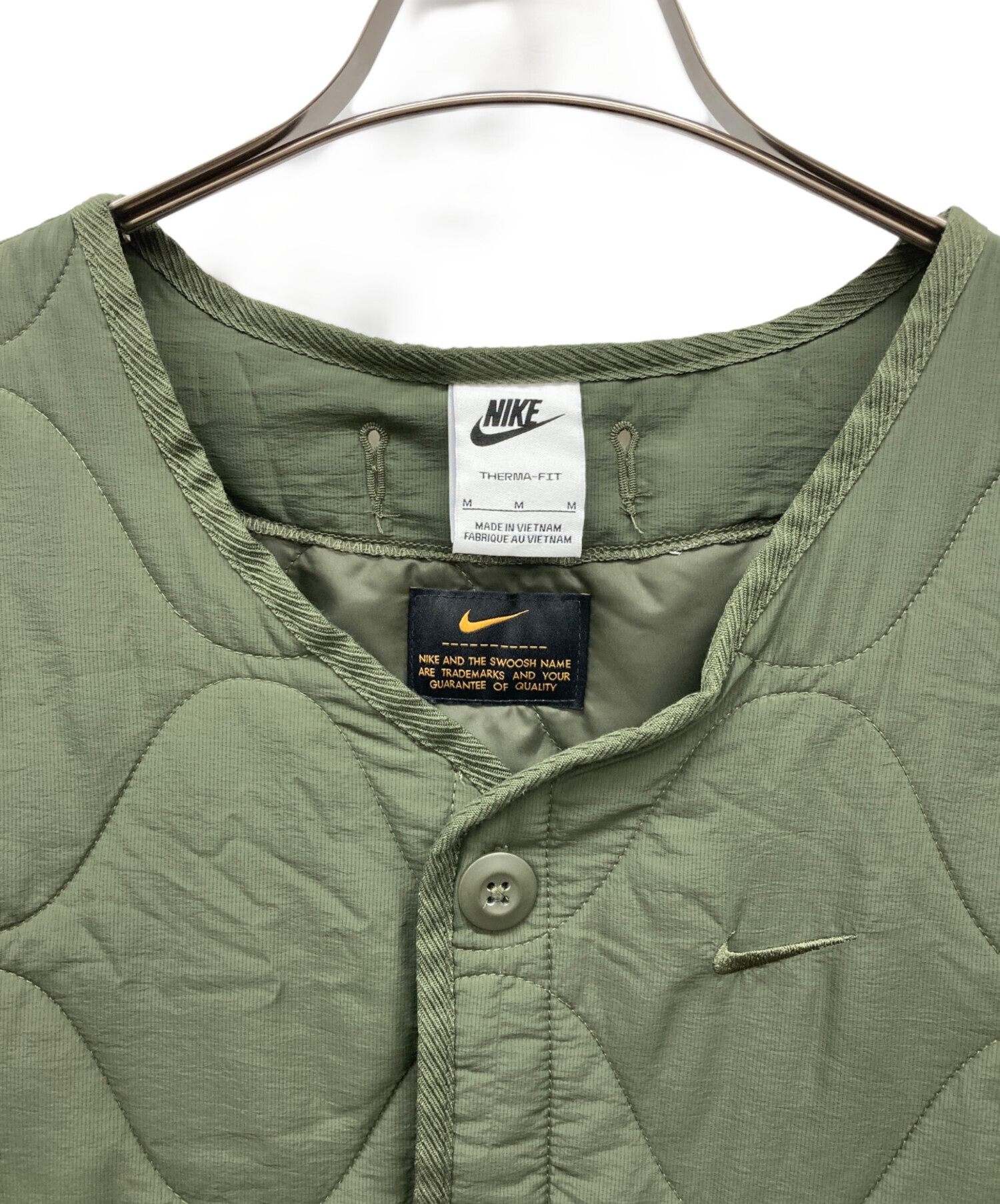 中古・古着通販】NIKE (ナイキ) Life Woven Military Vest カーキ