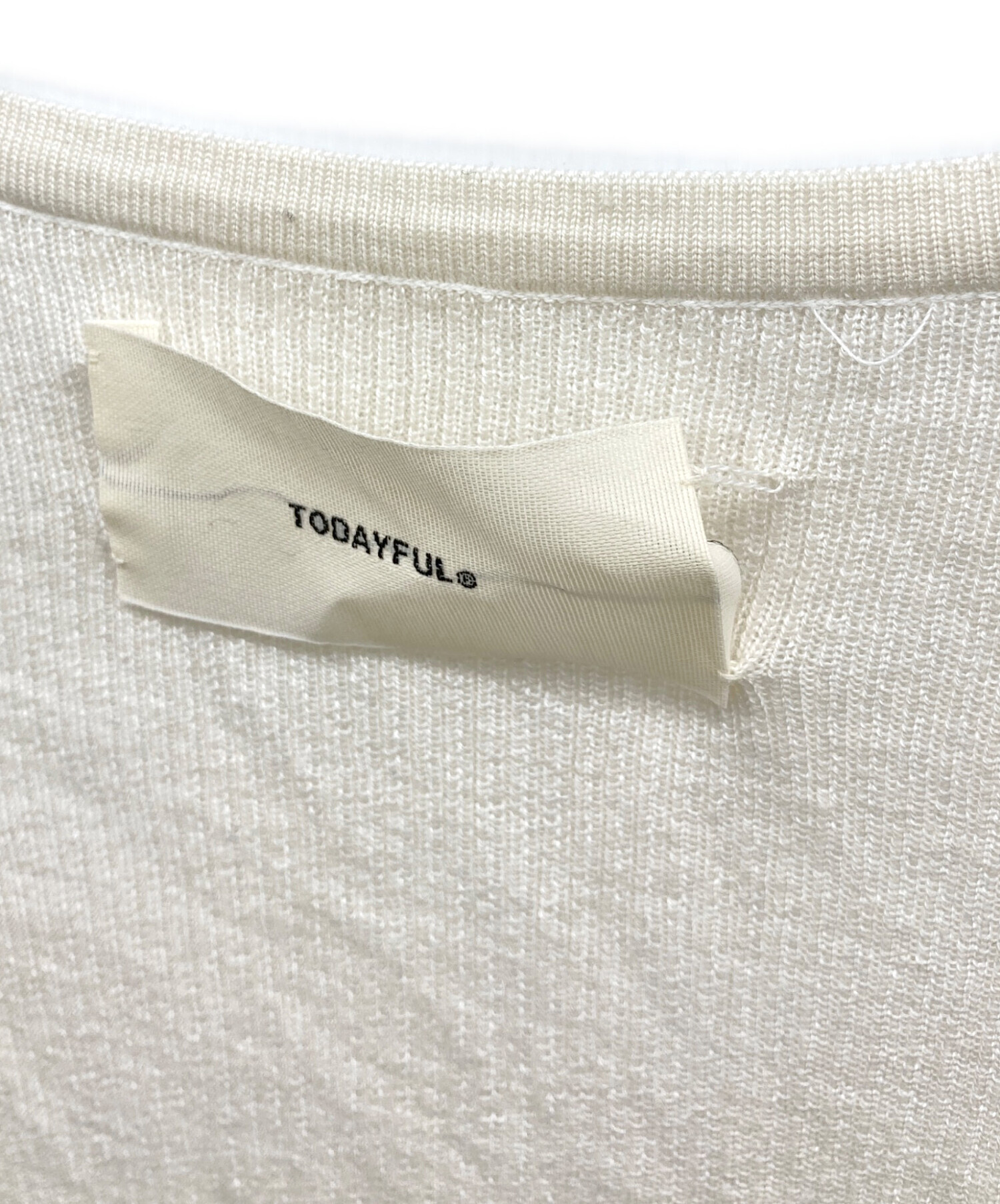 中古・古着通販】TODAYFUL (トゥデイフル) Silk wool Knit Cardigan