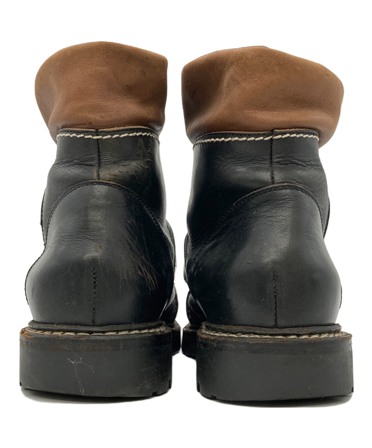 中古・古着通販】GUCCI (グッチ) トレッキングブーツ ブラック サイズ