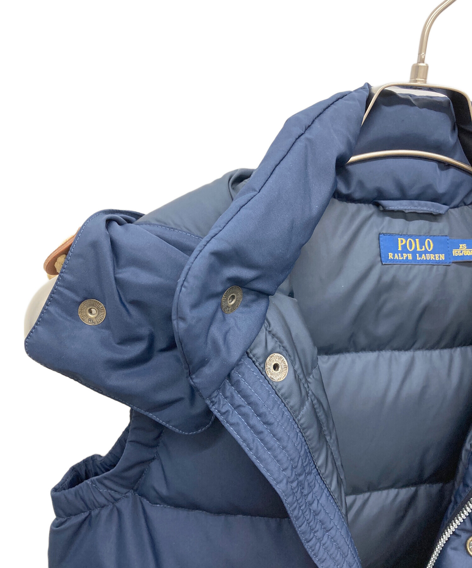 【値下げ】POLO RALPH LAUREN ネイビー　ダウンベスト S POLO RALPH LAUREN - ラルフローレン ダウンベスト S リバーシブル