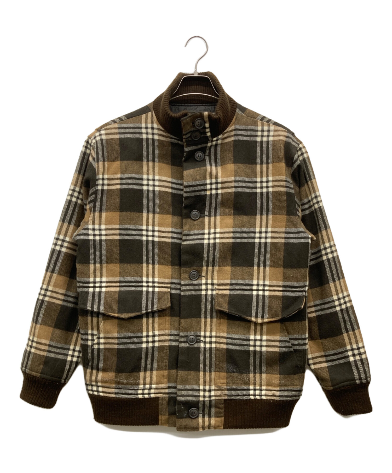 90s.Woolrich チェック柄 ジャンパー 中古・古着通販】WOOLRICH (ウールリッチ) 90s～00s 中綿チェック