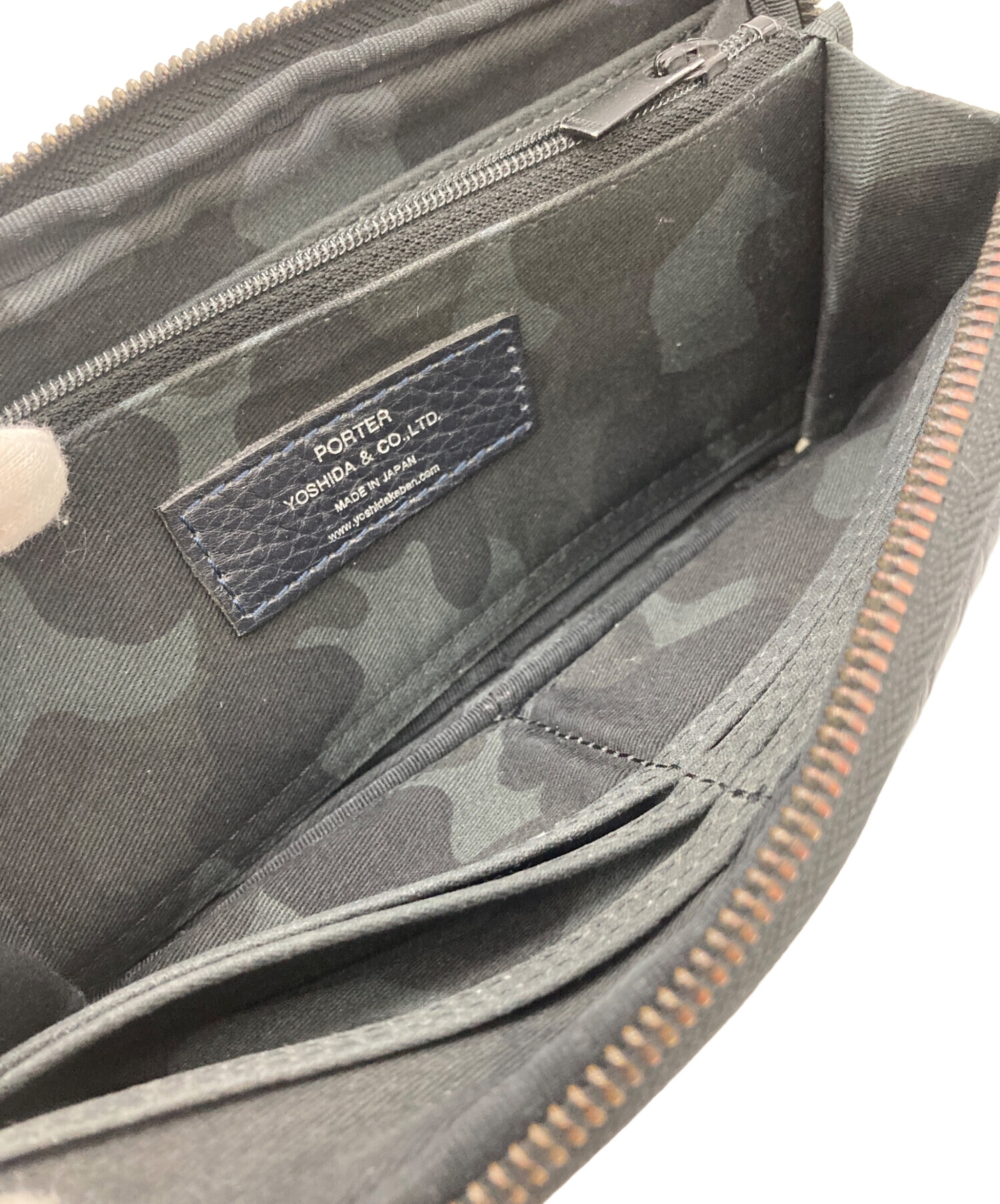 中古・古着通販】PORTER (ポーター) 長財布 ブラック｜ブランド・古着