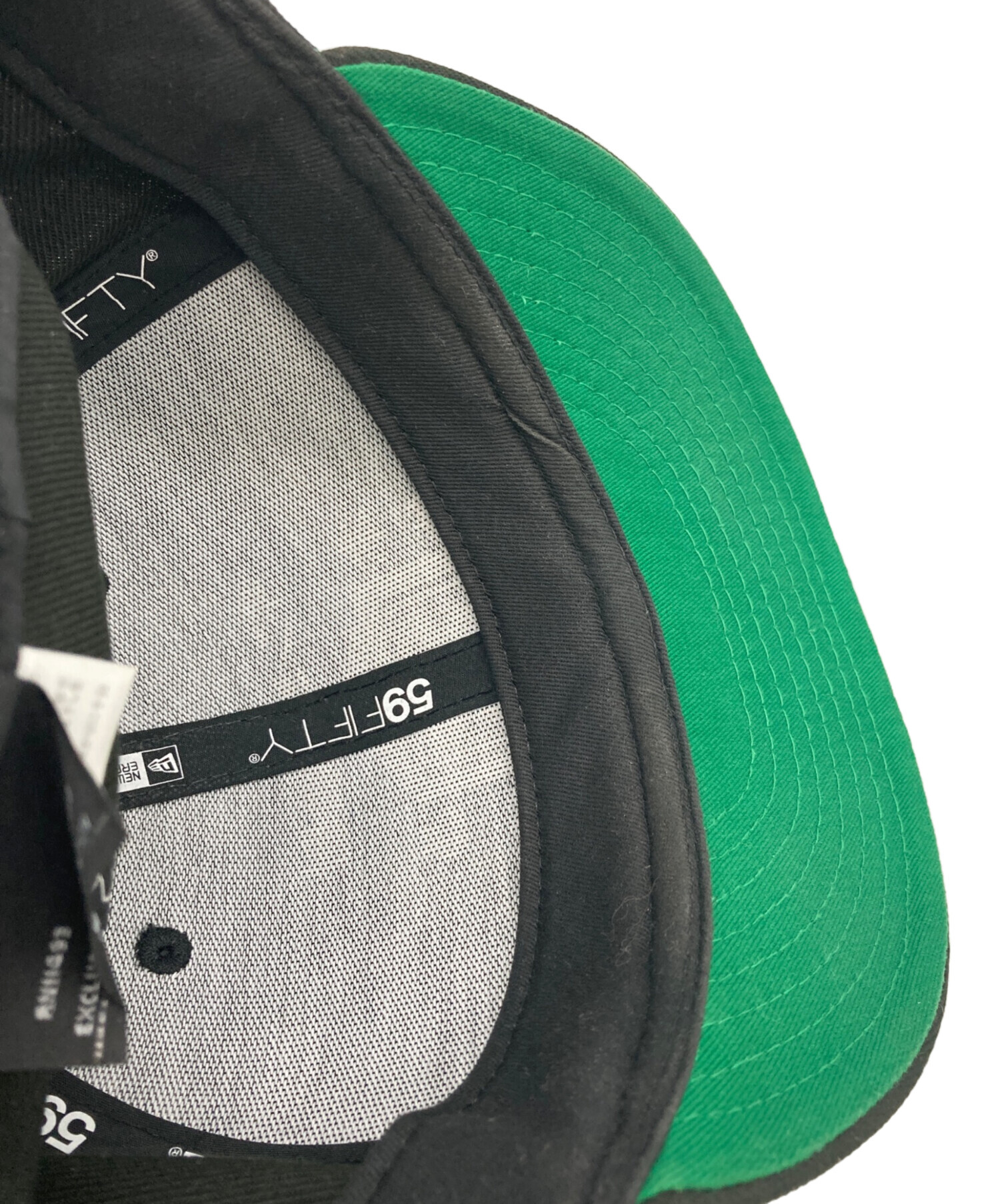 中古・古着通販】New Era (ニューエラ) キャップ ブラック サイズ:7 5 