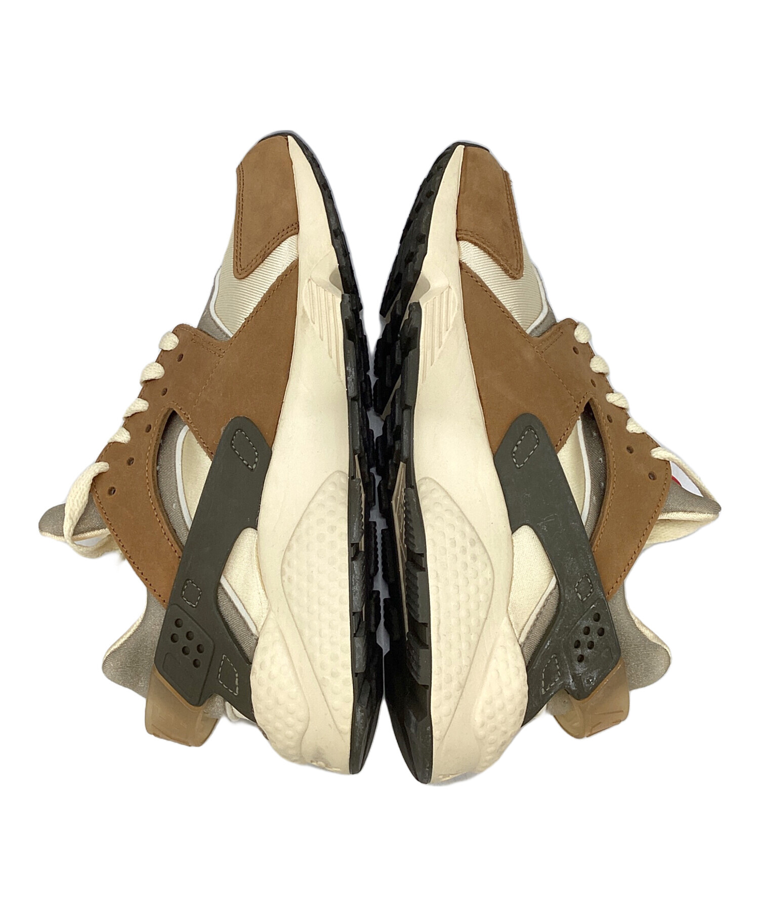 美品✨復刻モデル　NIKE×STUSSY エアハラチ24.5 ベージュ 中古・古着通販】NIKE (ナイキ) stussy (ステューシー) AIR HUARACHE