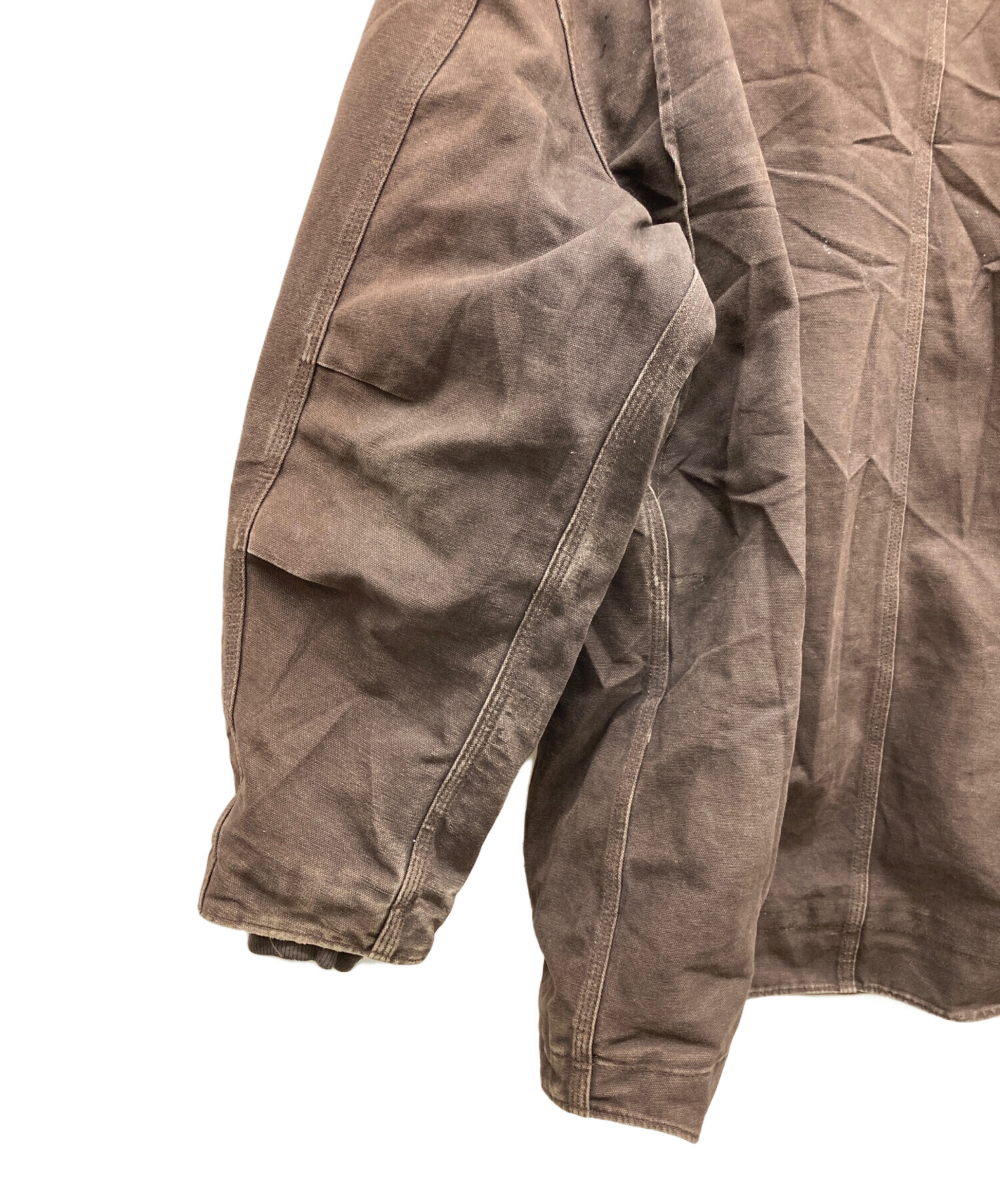 古*ー様 CARHARTTカーハート 裏ブランケットカバーオールジャケット XL 中古・古着通販】CarHartt (カーハート) 裏ボアダック地カバーオール