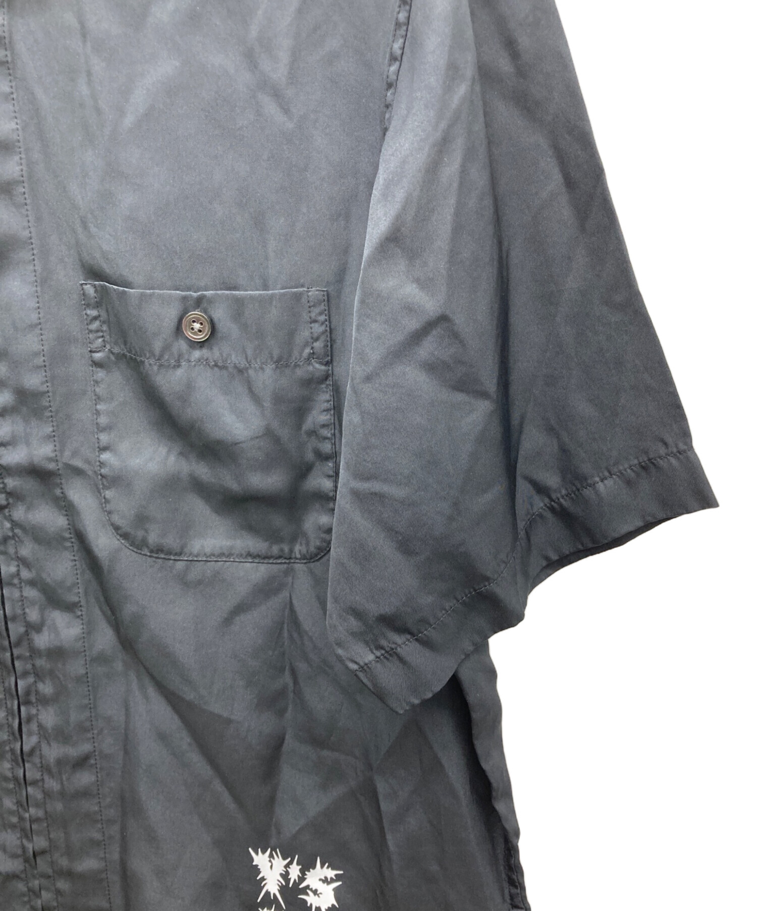 YOHJI YAMAMOTO ヨウジヤマモト ブラウス S グレー 【古着】【中古】【送料無料】 中古・古着通販】YOHJI YAMAMOTO (ヨウジヤマモト) Supreme