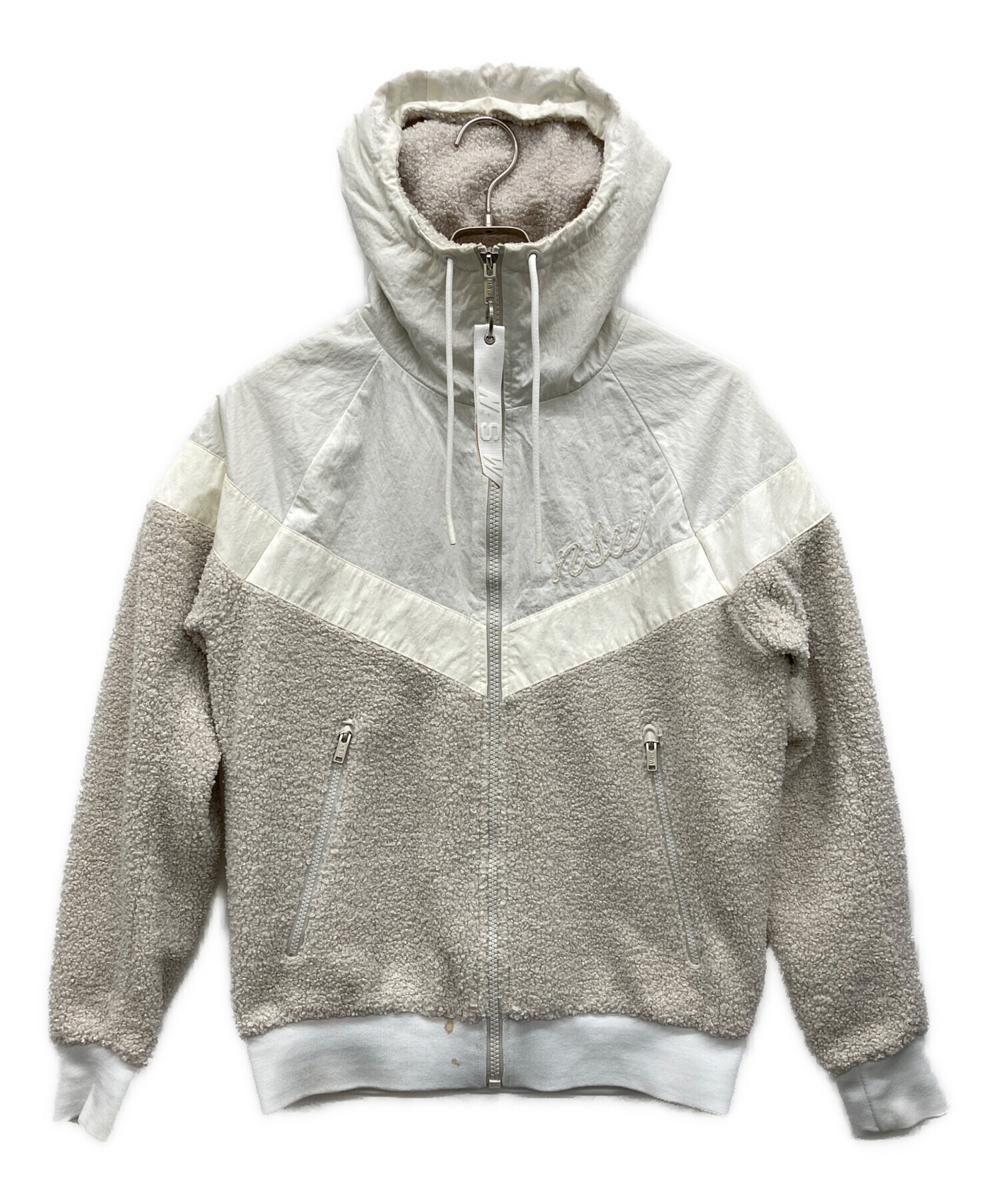 中古・古着通販】NIKE (ナイキ) シェルパ ウィンドランナー ホワイト 