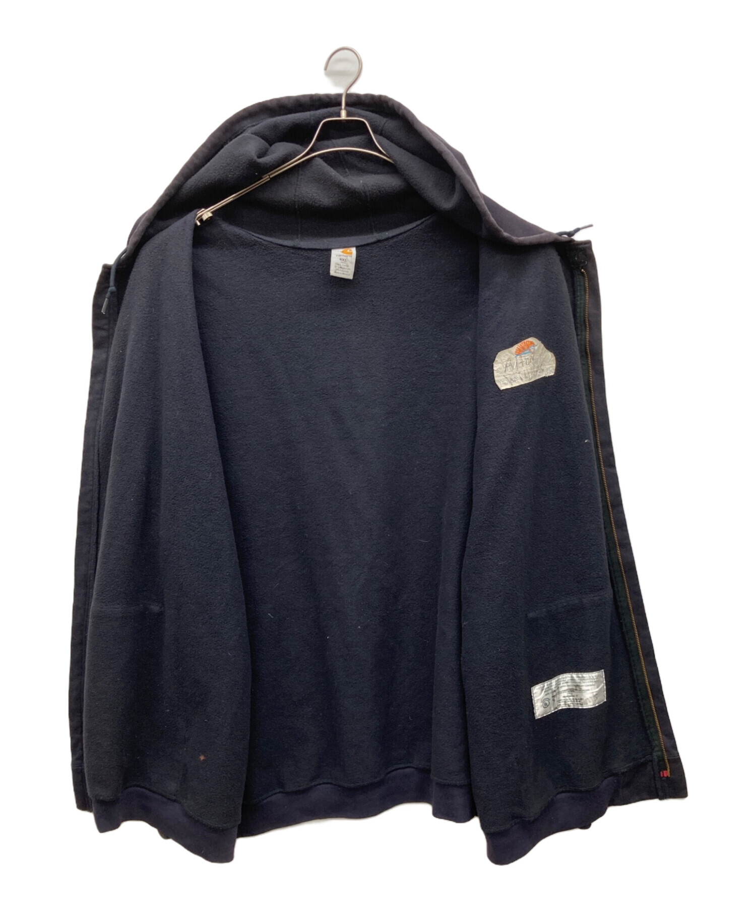 「期間限定大SALE」Carhartt シベリアンパーカー ネイビー中古古着 中古・古着通販】CarHartt (カーハート) FLAME RESISTANT スウェット